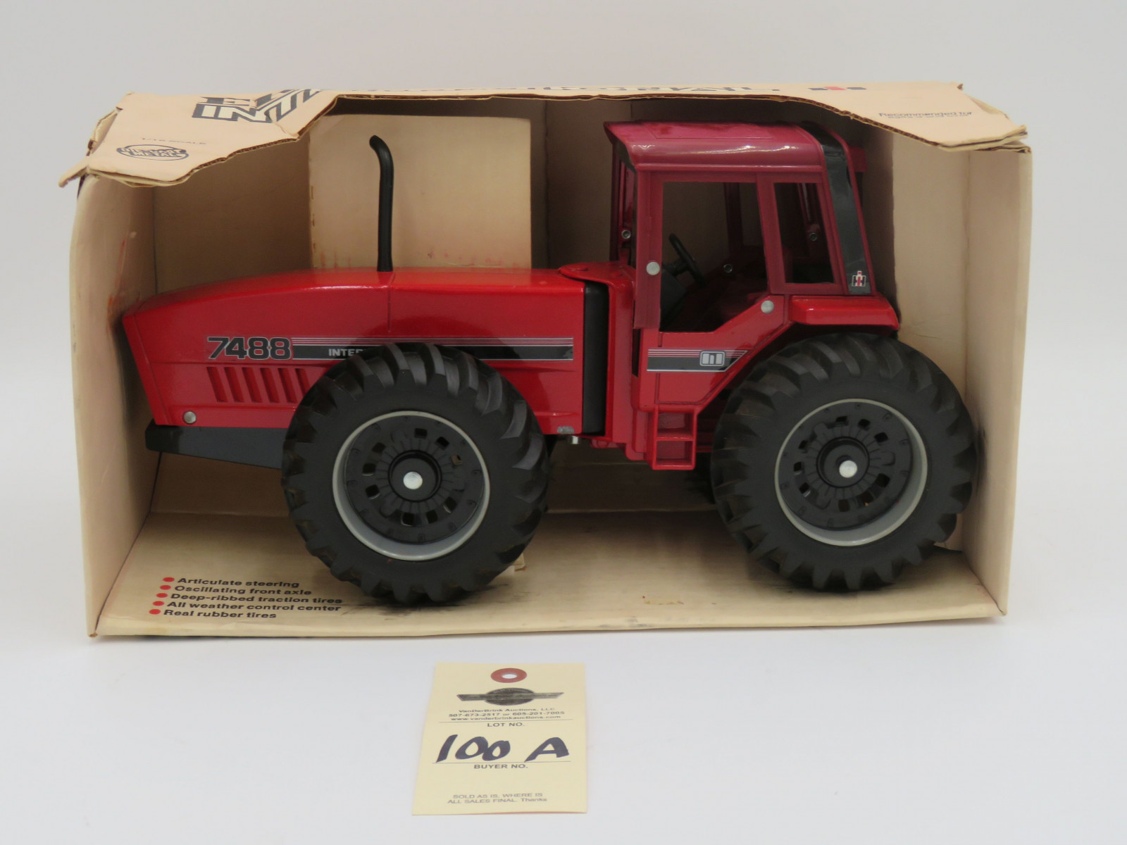 ERTL INTERNATIONAL 1/16 SCALE DIE CAST METAL 7488 - Image 1