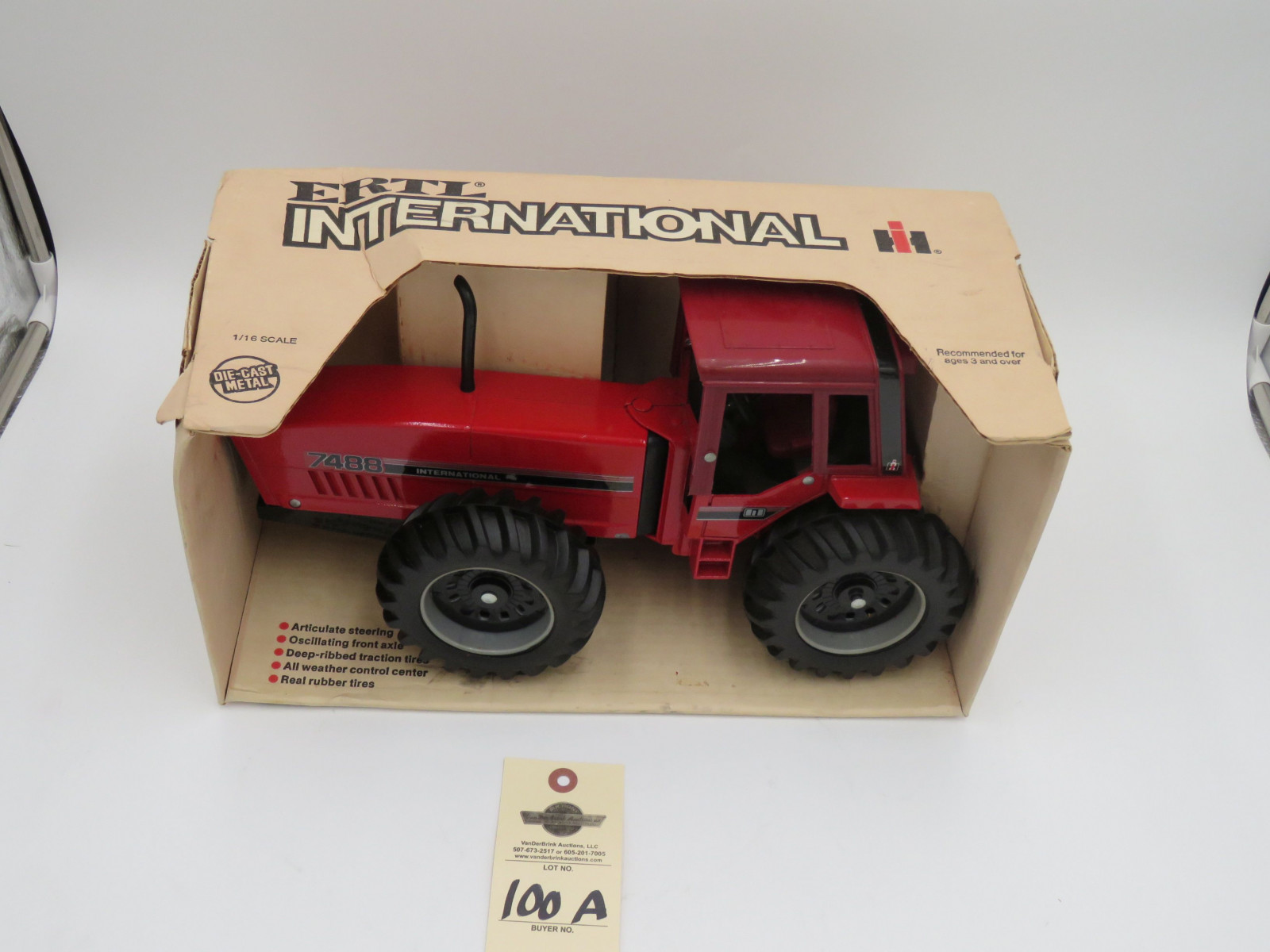 ERTL INTERNATIONAL 1/16 SCALE DIE CAST METAL 7488 - Image 2