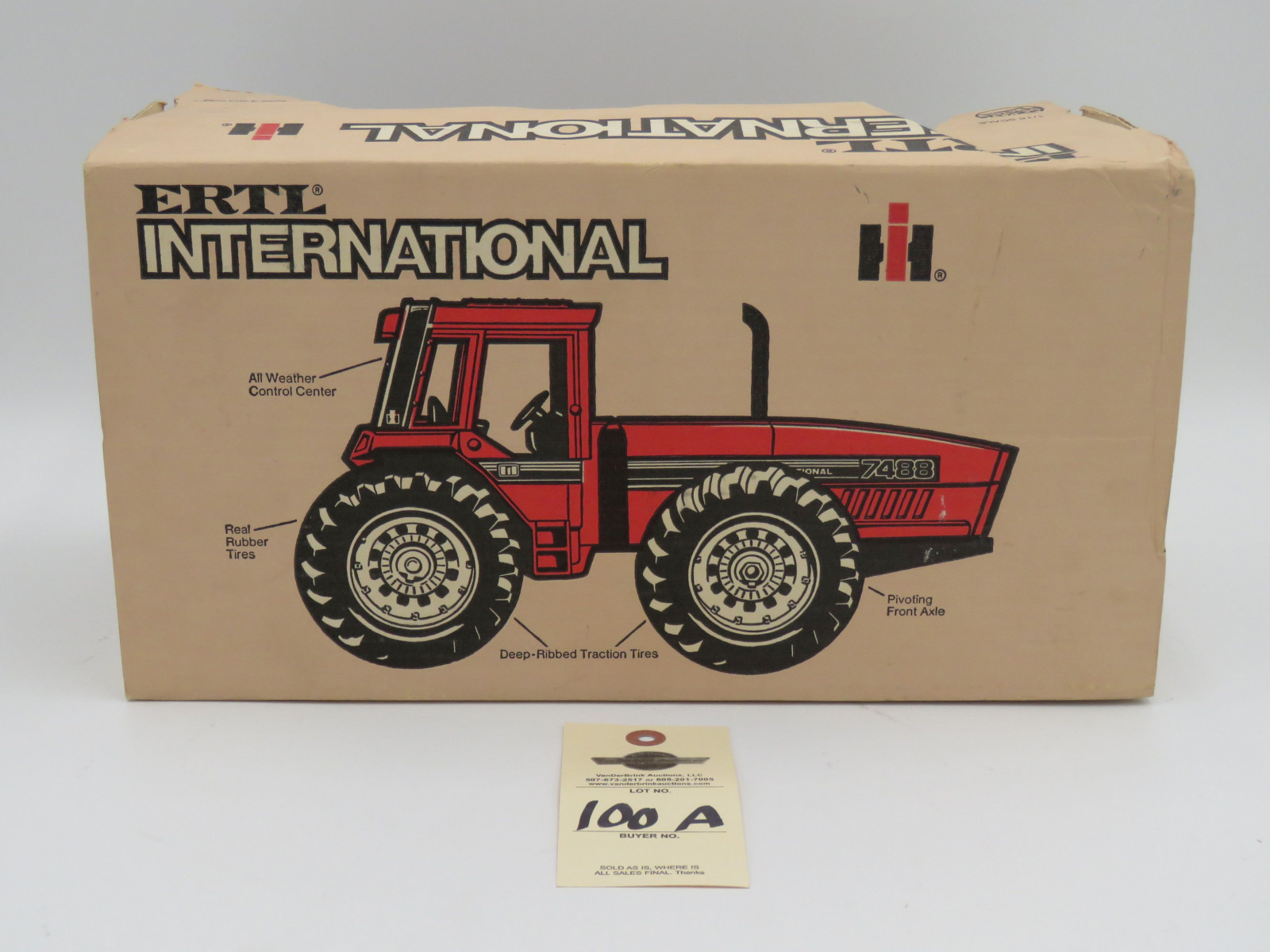 ERTL INTERNATIONAL 1/16 SCALE DIE CAST METAL 7488 - Image 4