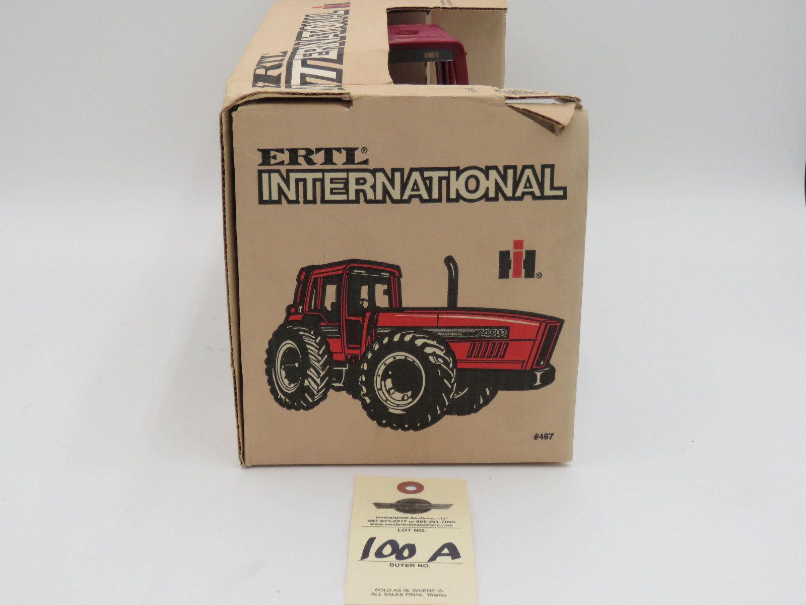 ERTL INTERNATIONAL 1/16 SCALE DIE CAST METAL 7488 - Image 5