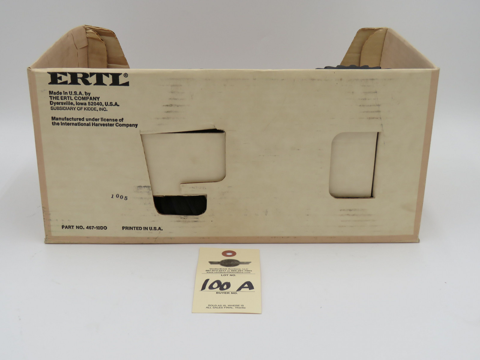 ERTL INTERNATIONAL 1/16 SCALE DIE CAST METAL 7488 - Image 6