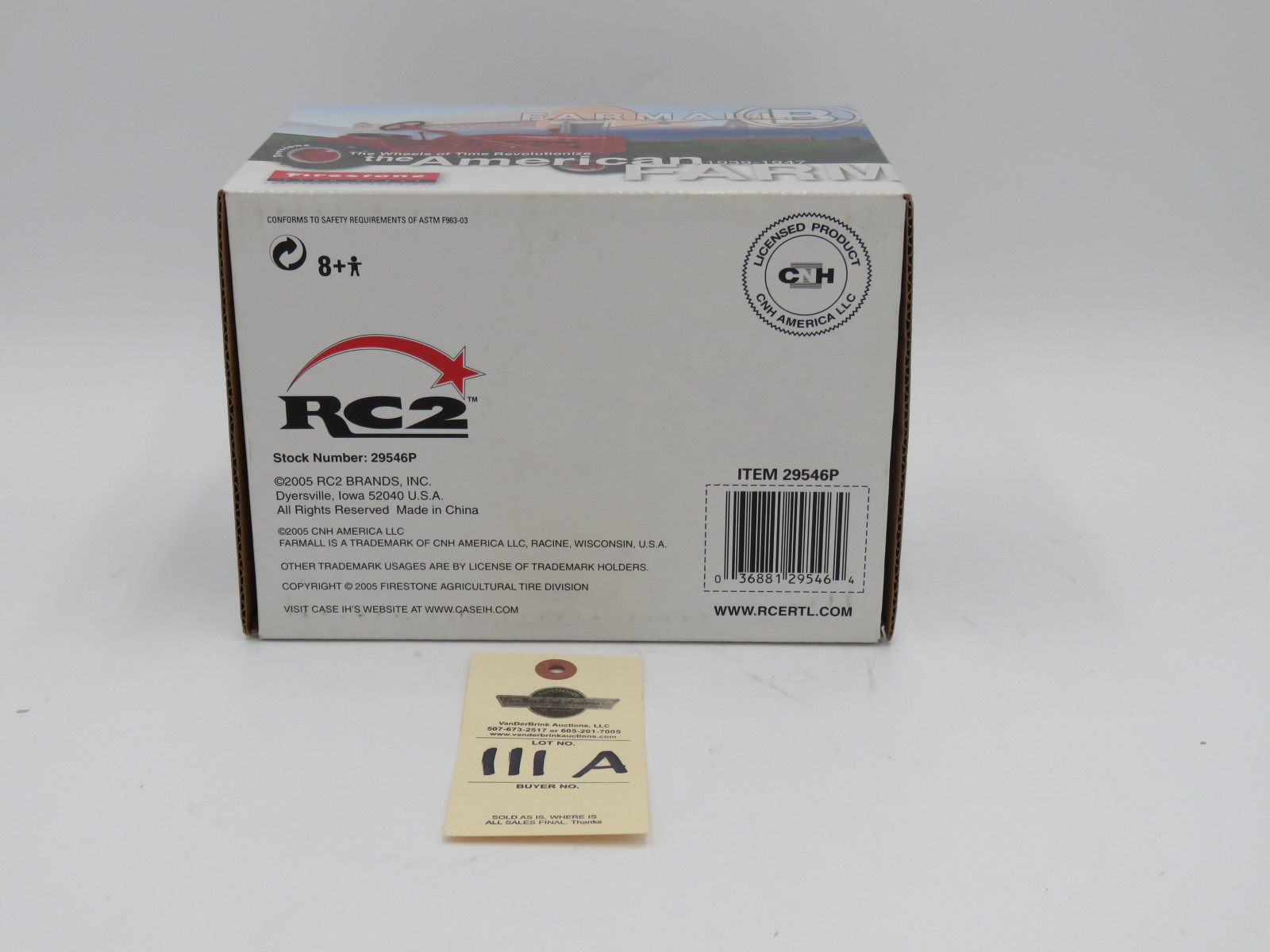 ERTL FARMALL B 1939-1947 NIB 1/16TH SCALE - Image 6