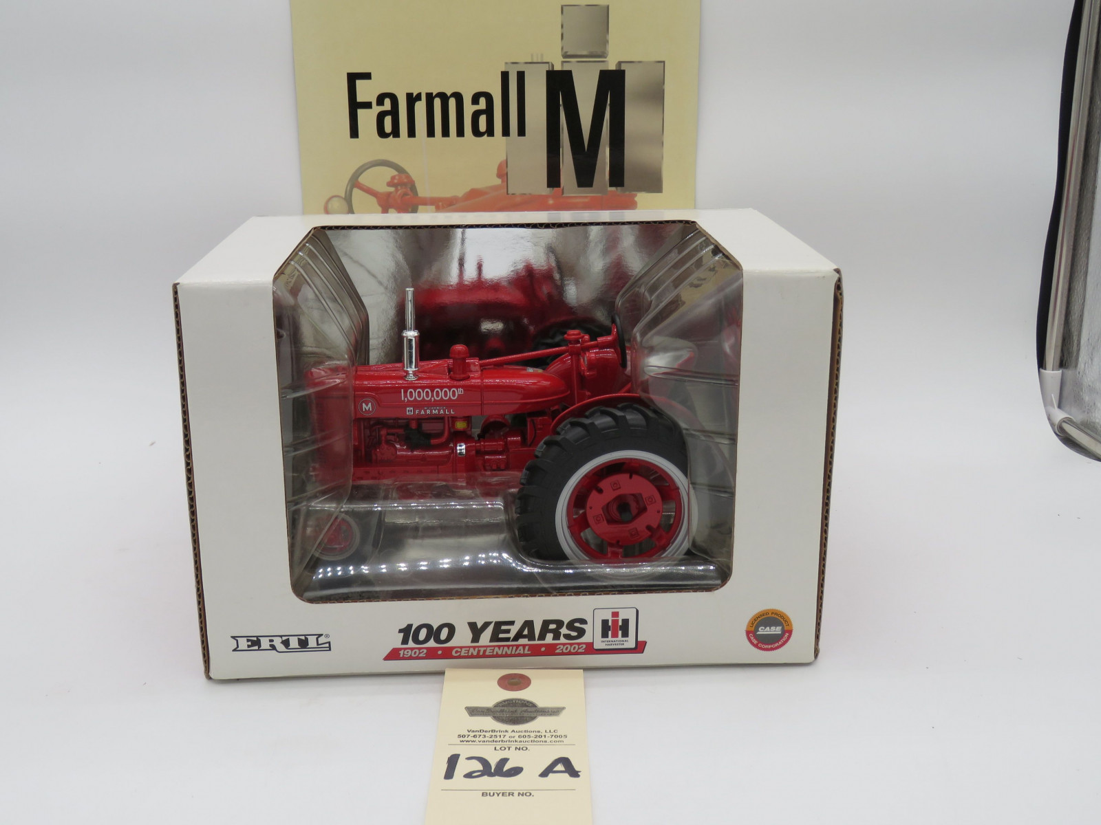 ERTL CENTENNIAL EDITION FARMALL M (LP) BOX IS COMING APART 1/16TH SCALE - Image 1
