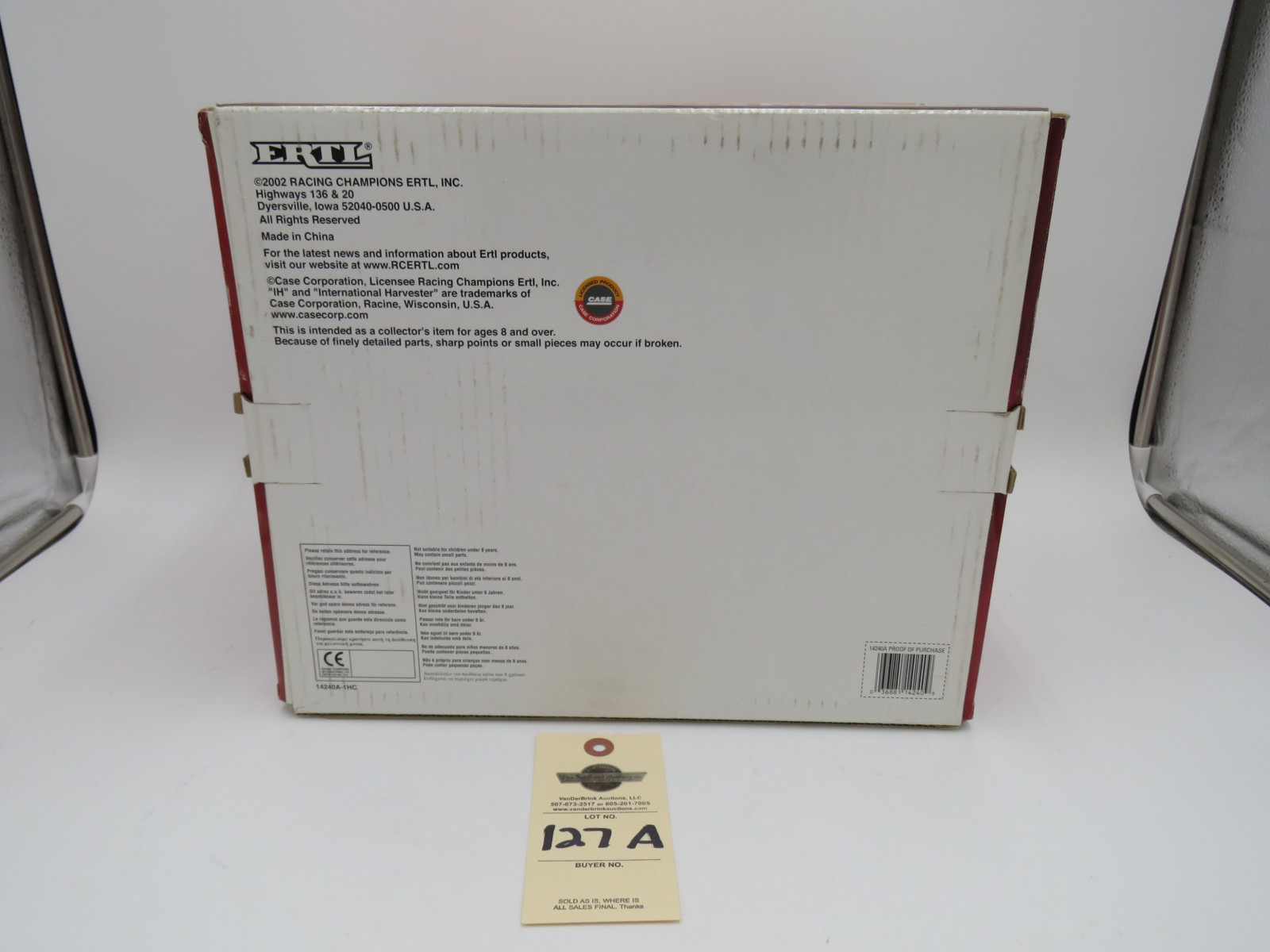 2002 ERTL INTERNATIONAL 5488 NIB 1/16TH SCALE - Image 7