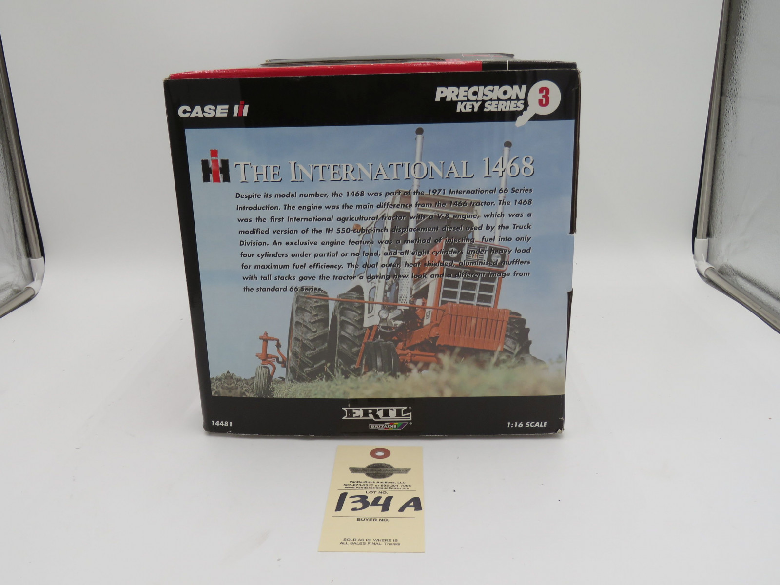 2006 ERTL PRECISION KEY SERIES 3 THE INTERNATION 1468 ERTL BRITAINS 1:16 SCALE - Image 3