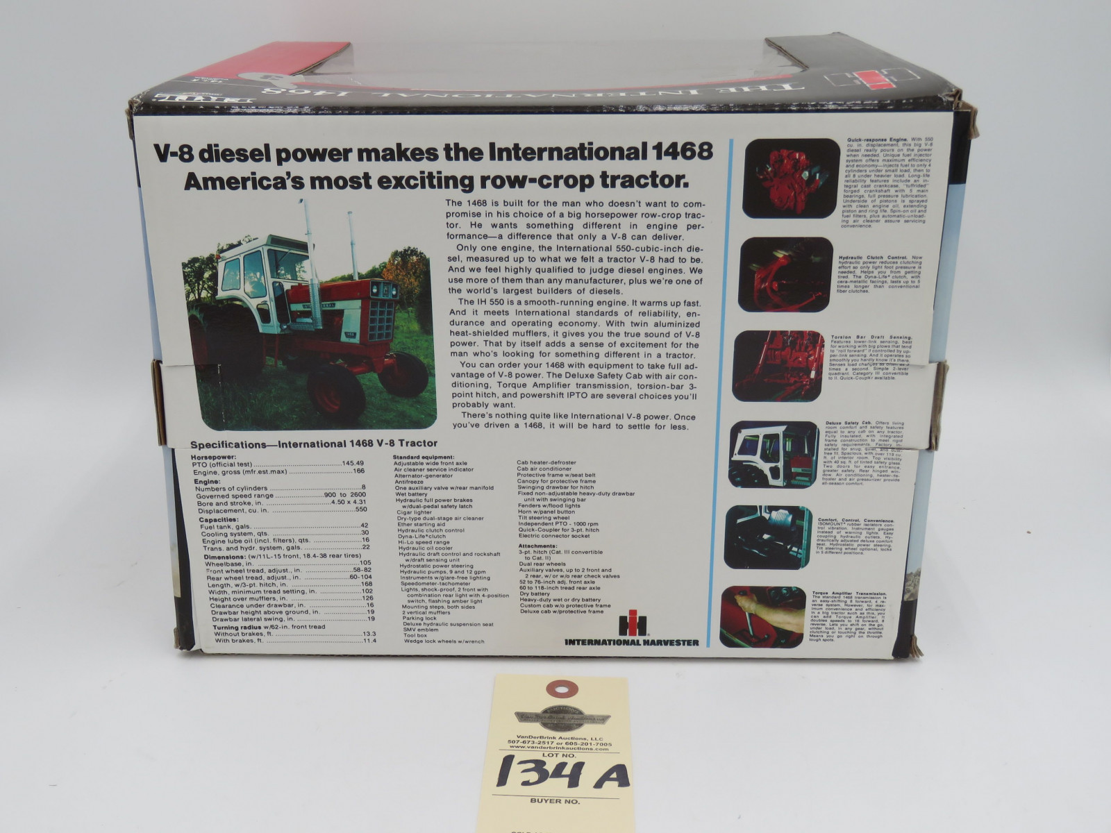 2006 ERTL PRECISION KEY SERIES 3 THE INTERNATION 1468 ERTL BRITAINS 1:16 SCALE - Image 4