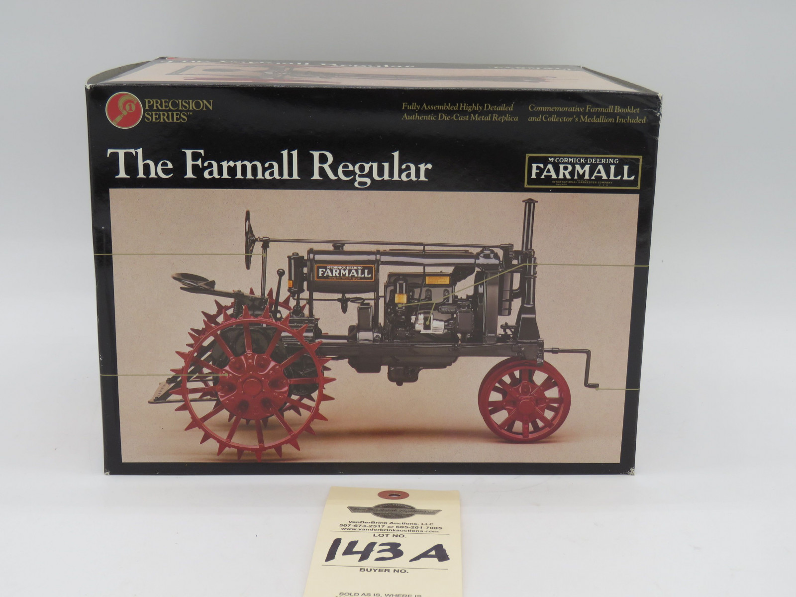1991 ERTL PRECISION SERIES THE FARMALL REGULAR 1/16 SCALE NIB - Image 1