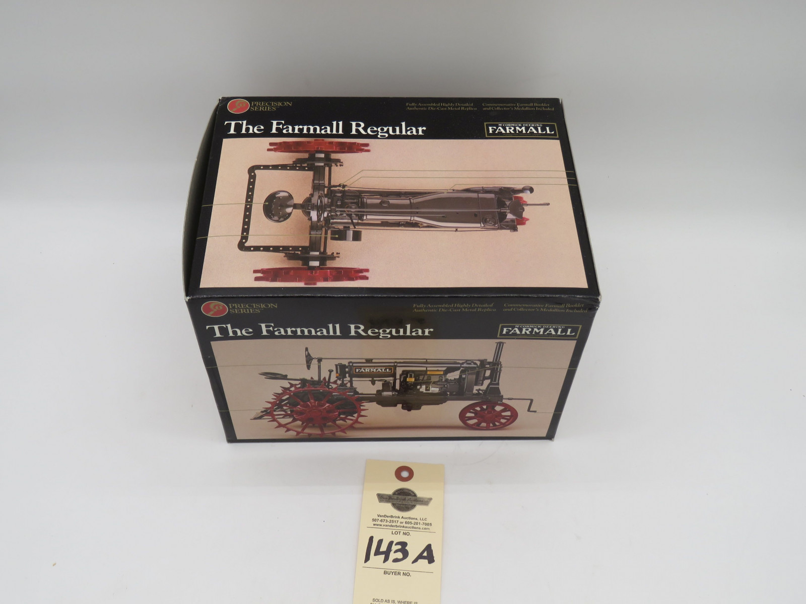 1991 ERTL PRECISION SERIES THE FARMALL REGULAR 1/16 SCALE NIB - Image 2