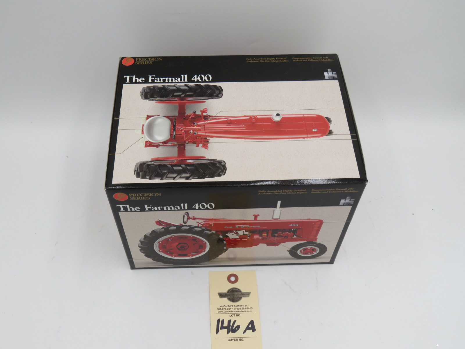 2000 ERTL PRECISION SERIES 13 THE FARMALL 400 METAL DIECAST NIB 1/16 SCALE - Image 2