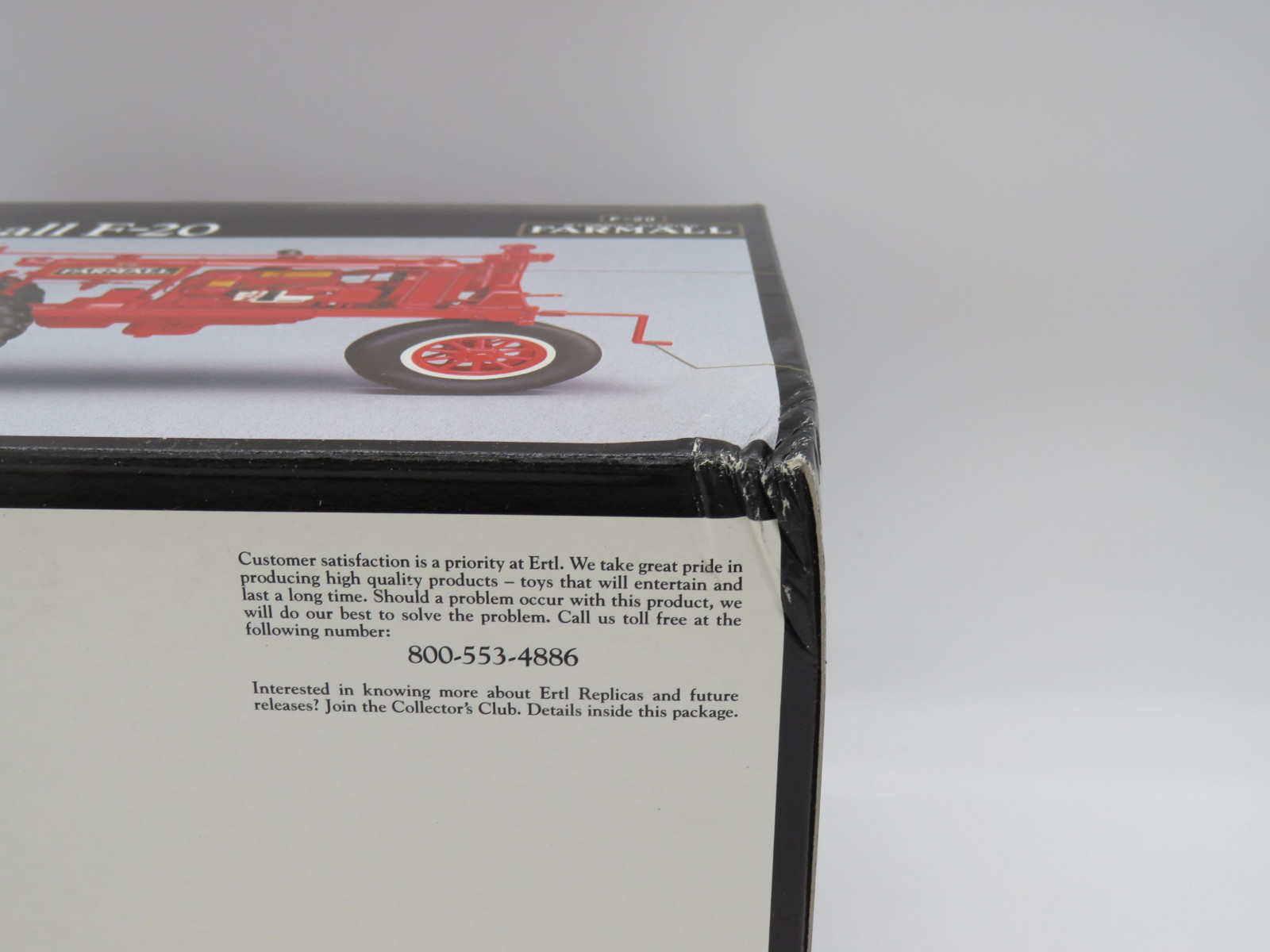 1993 ERTL PRECISION SERIES 4 THE FARMALL F-20 DIECAST METAL 1/16 SCALE SLIGHT DAMAGE ON BOX - Image 7