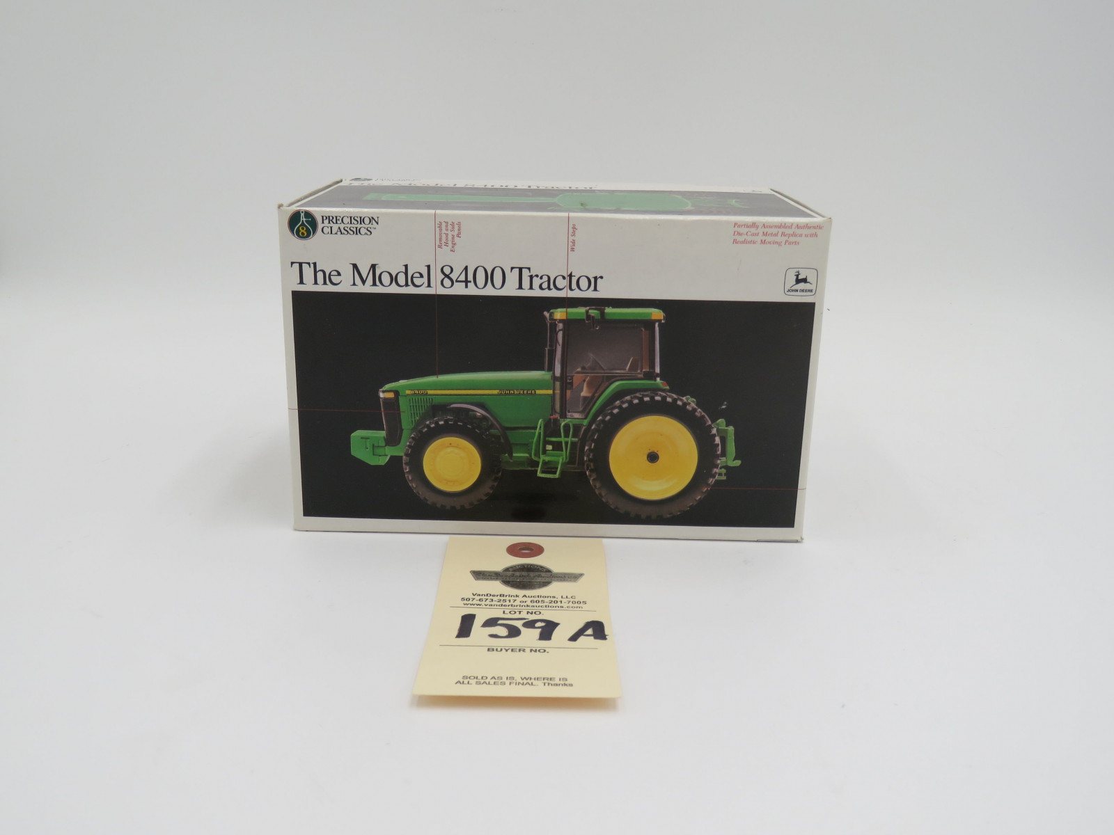 1996 ERTL PRECISION CLASSICS 8 THE MODEL 8400 TRACTOR METAL DIECAST REPLICA 1/32 SCALE - Image 1