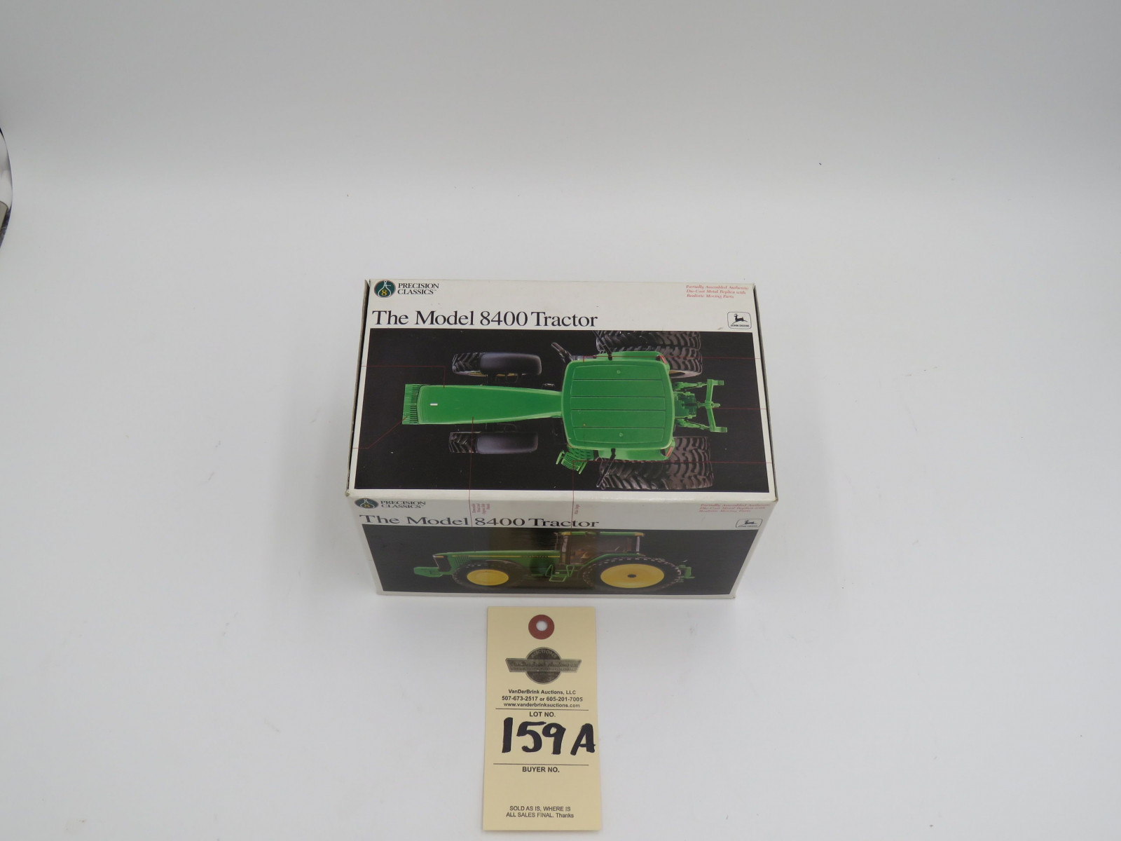 1996 ERTL PRECISION CLASSICS 8 THE MODEL 8400 TRACTOR METAL DIECAST REPLICA 1/32 SCALE - Image 2