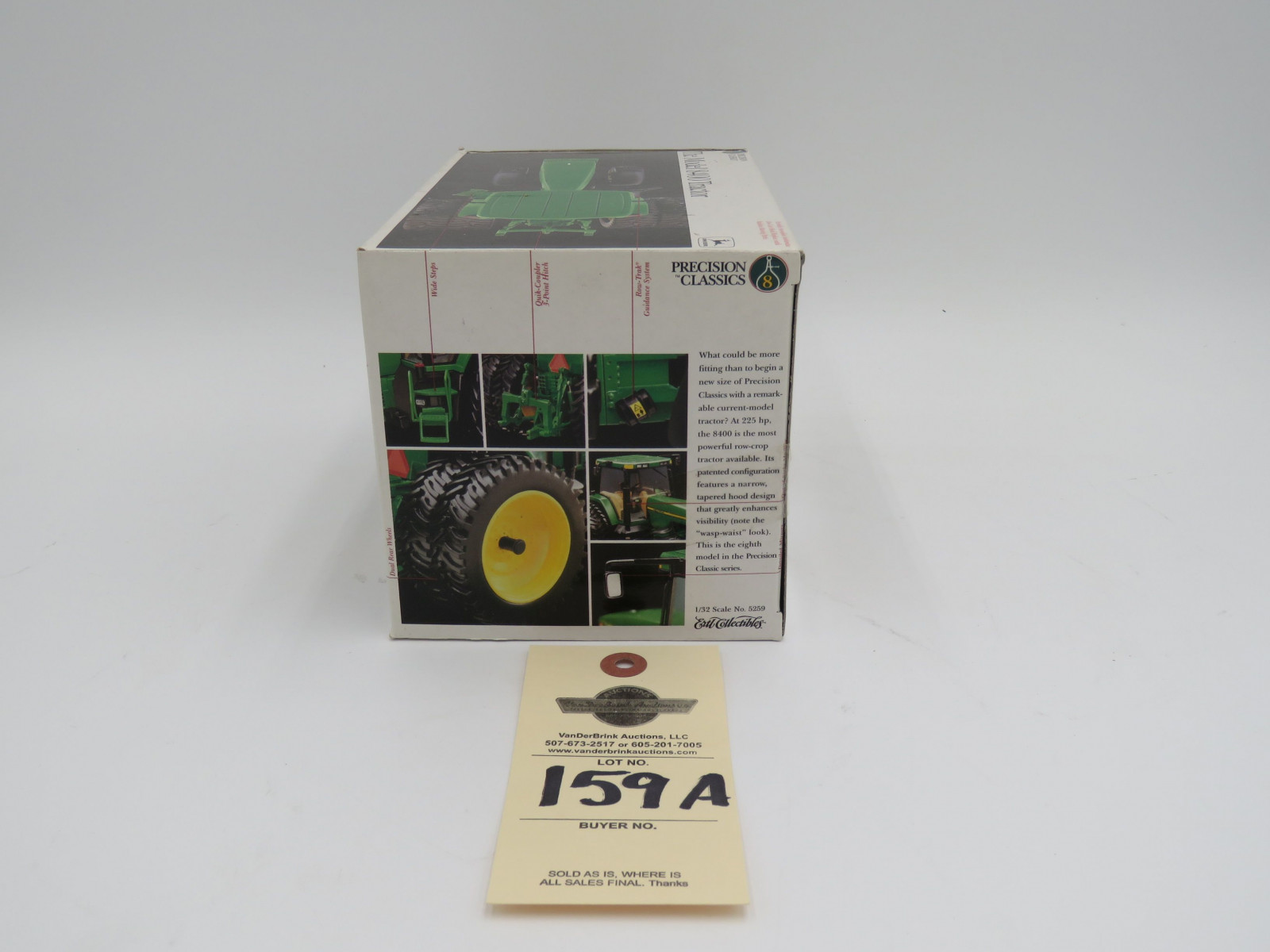 1996 ERTL PRECISION CLASSICS 8 THE MODEL 8400 TRACTOR METAL DIECAST REPLICA 1/32 SCALE - Image 3