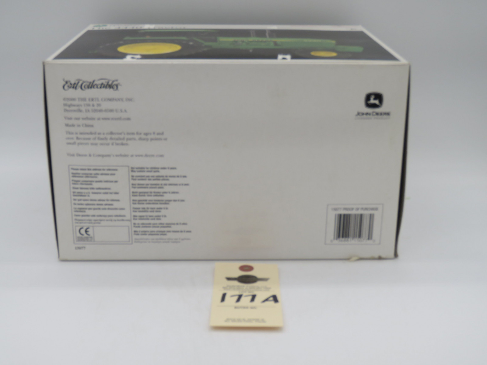 ERTL PRECISION CLASSICS 17 THE 4440 TRACTOR JD METAL DIECAST ERTL 1/16 SCALE  NIB - Image 6