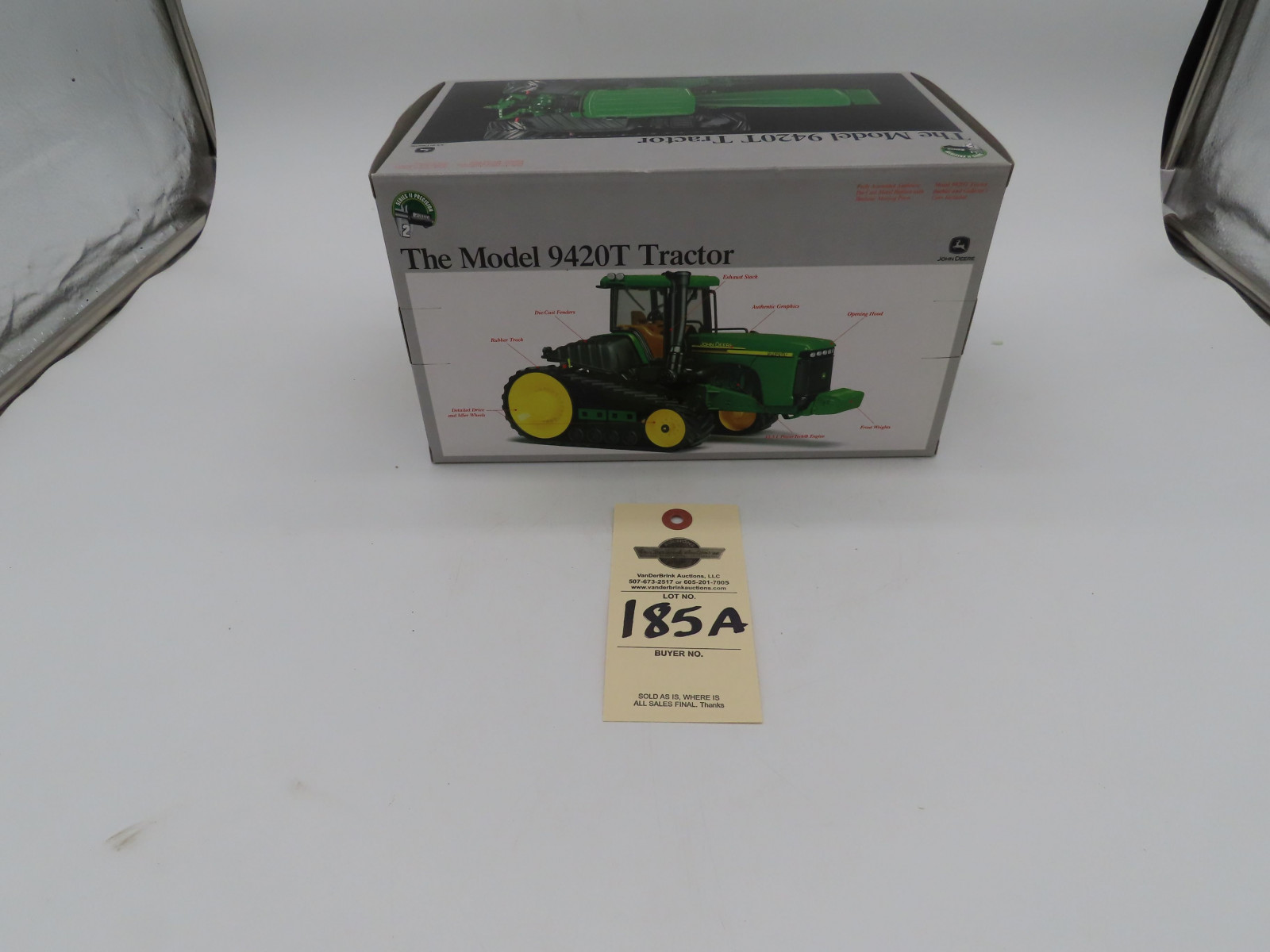 ERTL SERIES ll PRECISION 2 THE MODEL 9420T TRACTOR JD 1/32 NIB - Image 4