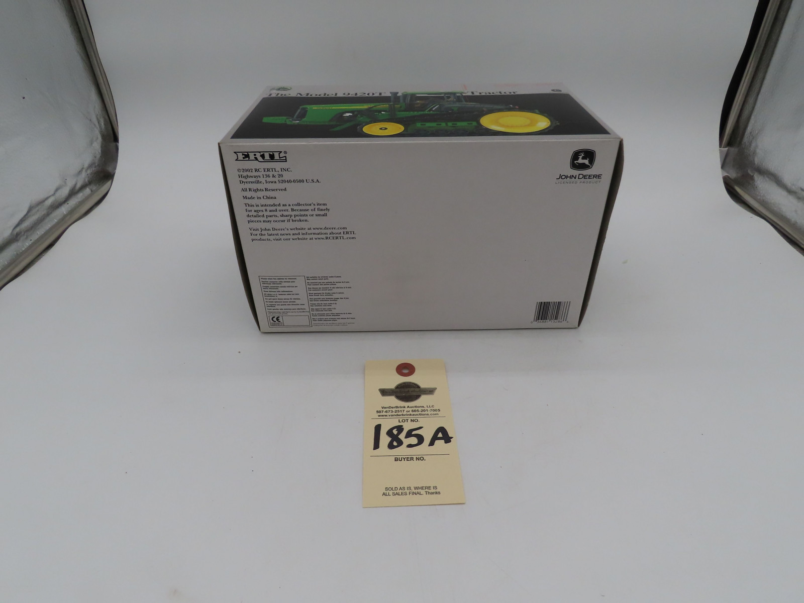 ERTL SERIES ll PRECISION 2 THE MODEL 9420T TRACTOR JD 1/32 NIB - Image 7