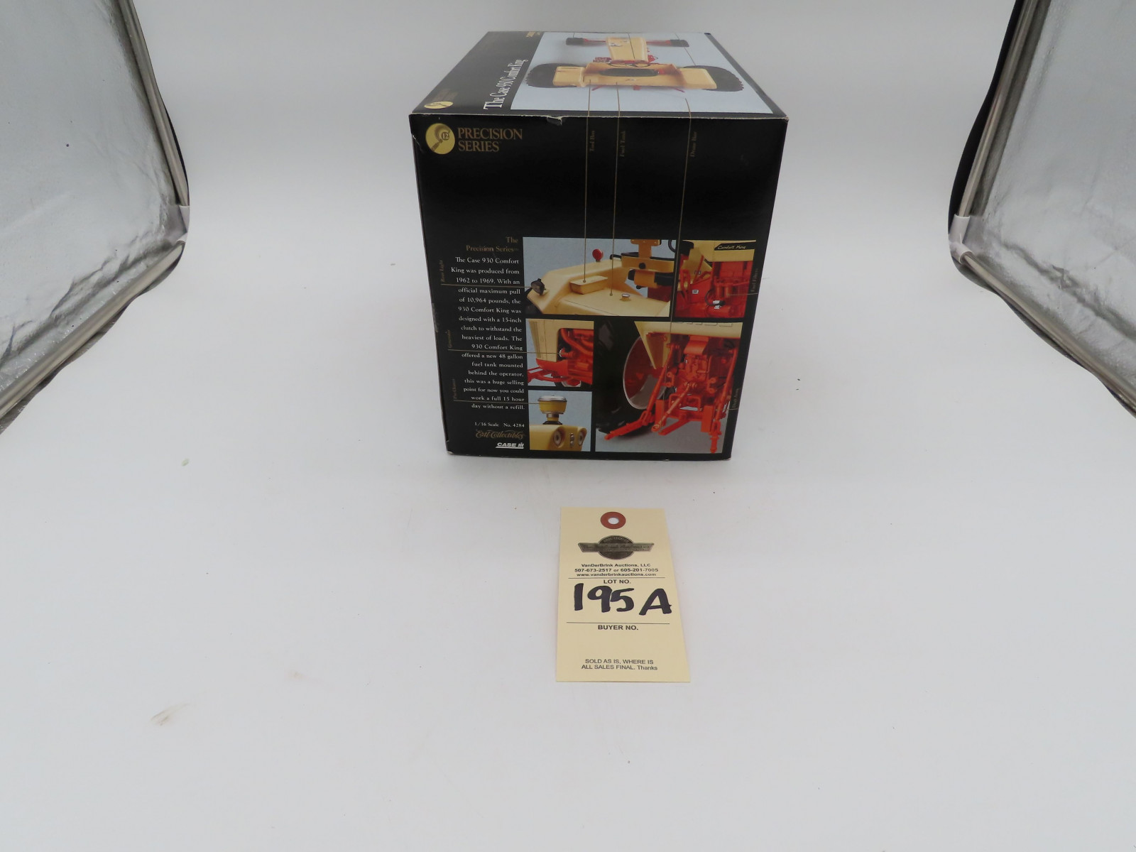 Ertl 1998 Precision Series 1/16th Scale Die Cast The Case 930 Comfort King Tractor NIB made in Dyersville, IA - Image 3