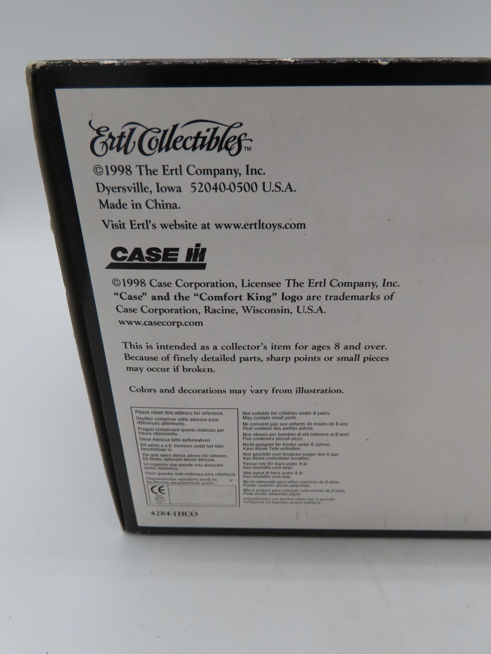 Ertl 1998 Precision Series 1/16th Scale Die Cast The Case 930 Comfort King Tractor NIB made in Dyersville, IA - Image 8