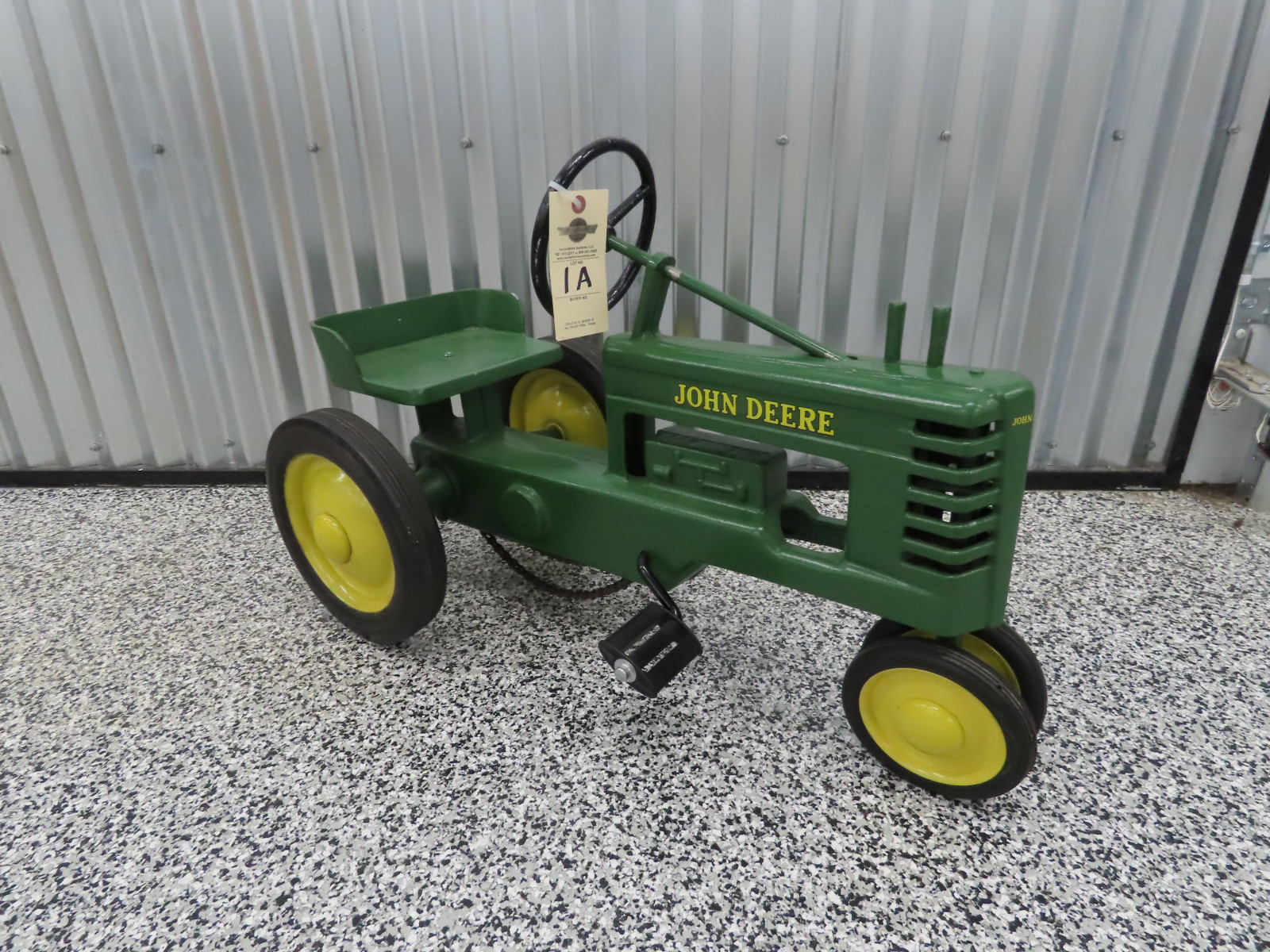John Deere Model A Chain Drive Pedal Tractor - Image 10