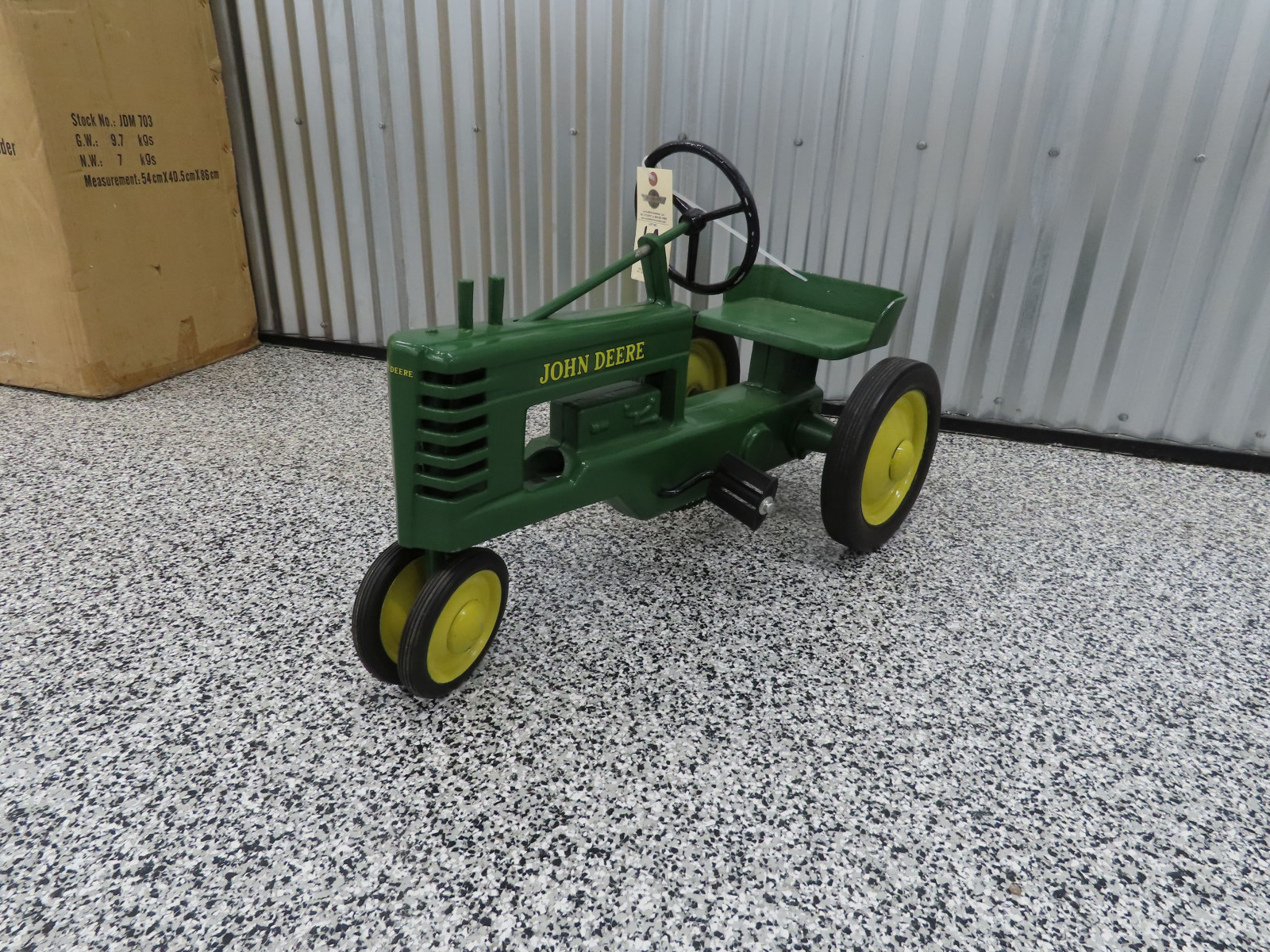 John Deere Model A Chain Drive Pedal Tractor - Image 3