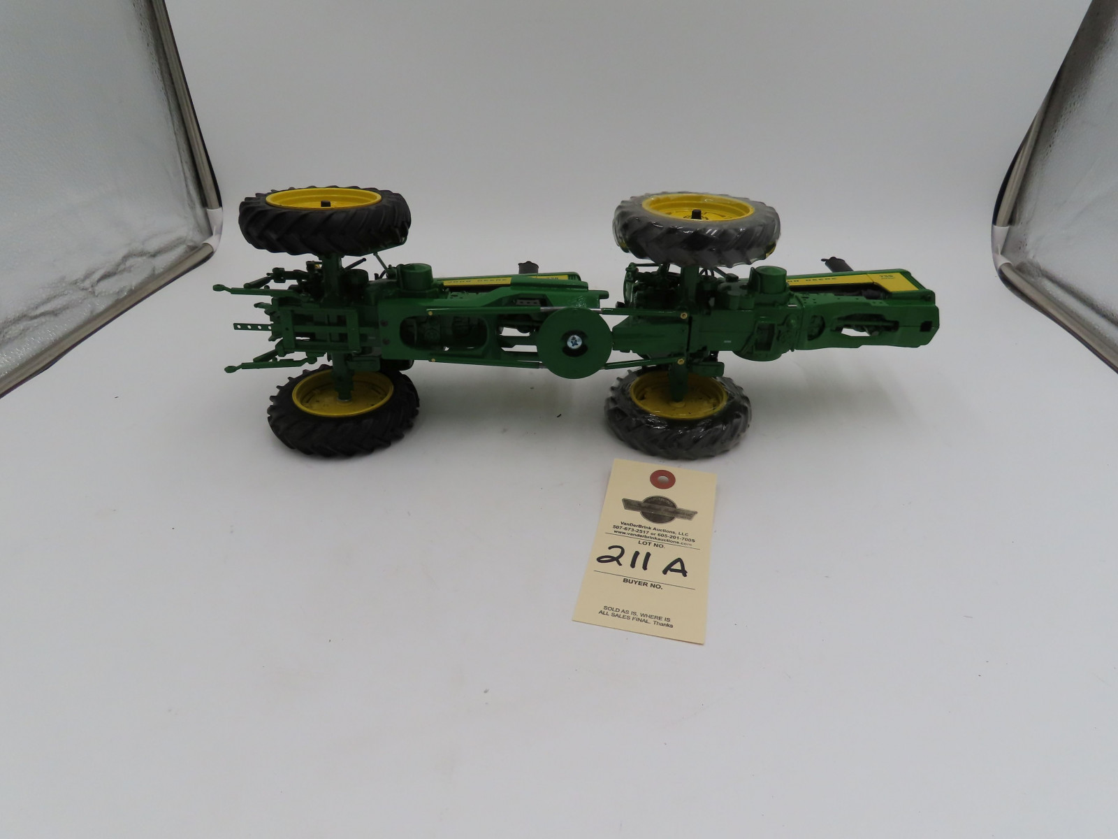 Ertl 1/16th Scale John Deere 730 Coupled Tractors New without Box Plastic on the wheels - Image 6