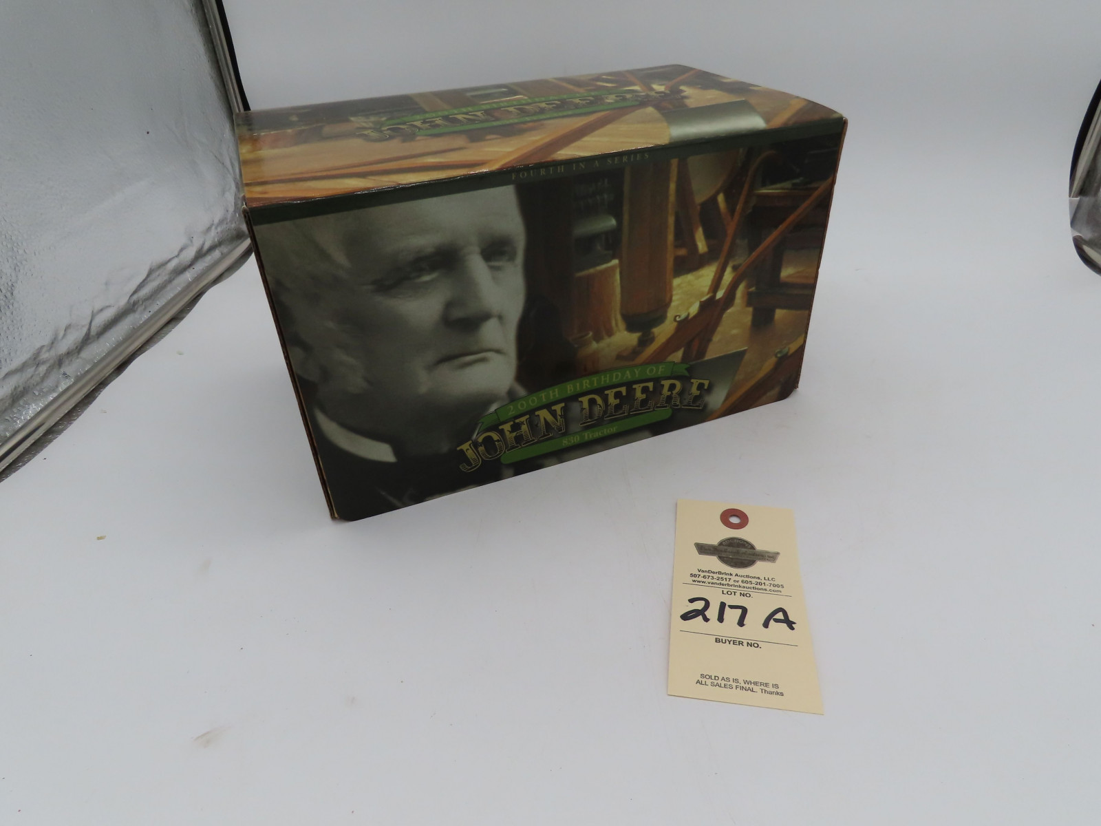 Ertl for 200th Birthday of 830 Tractor NIB 1/16th Scale 2004 - Image 1