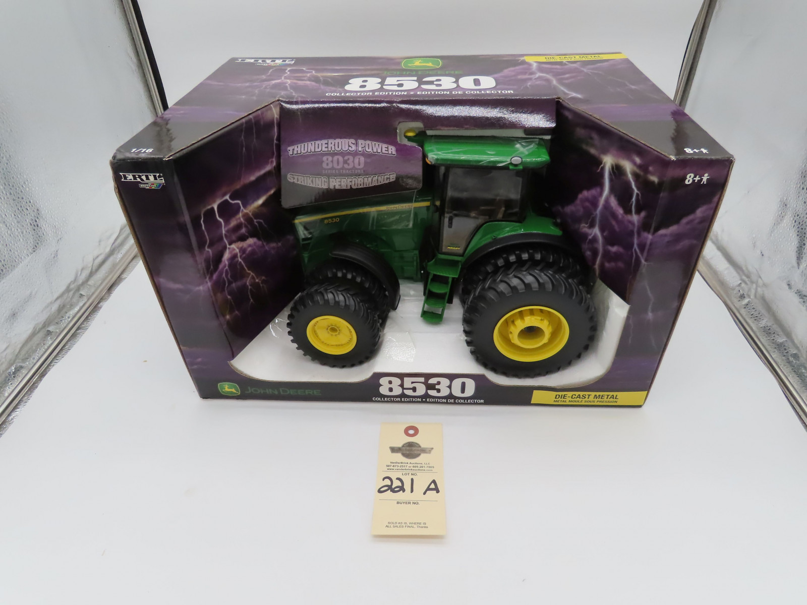 Ertl 2005 for John Deere Thunderous Power Series 8030 Series Tractors Die-Cast Tractor NIB 1/16th Scale - Image 1