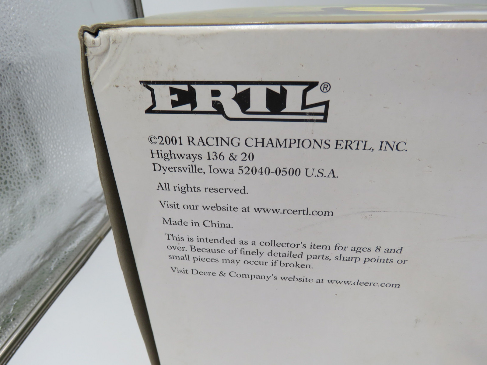 2001 Ertl for John Deere Prestige Collection 1/16th Scale John Deere 45 Combine NIB - Image 9