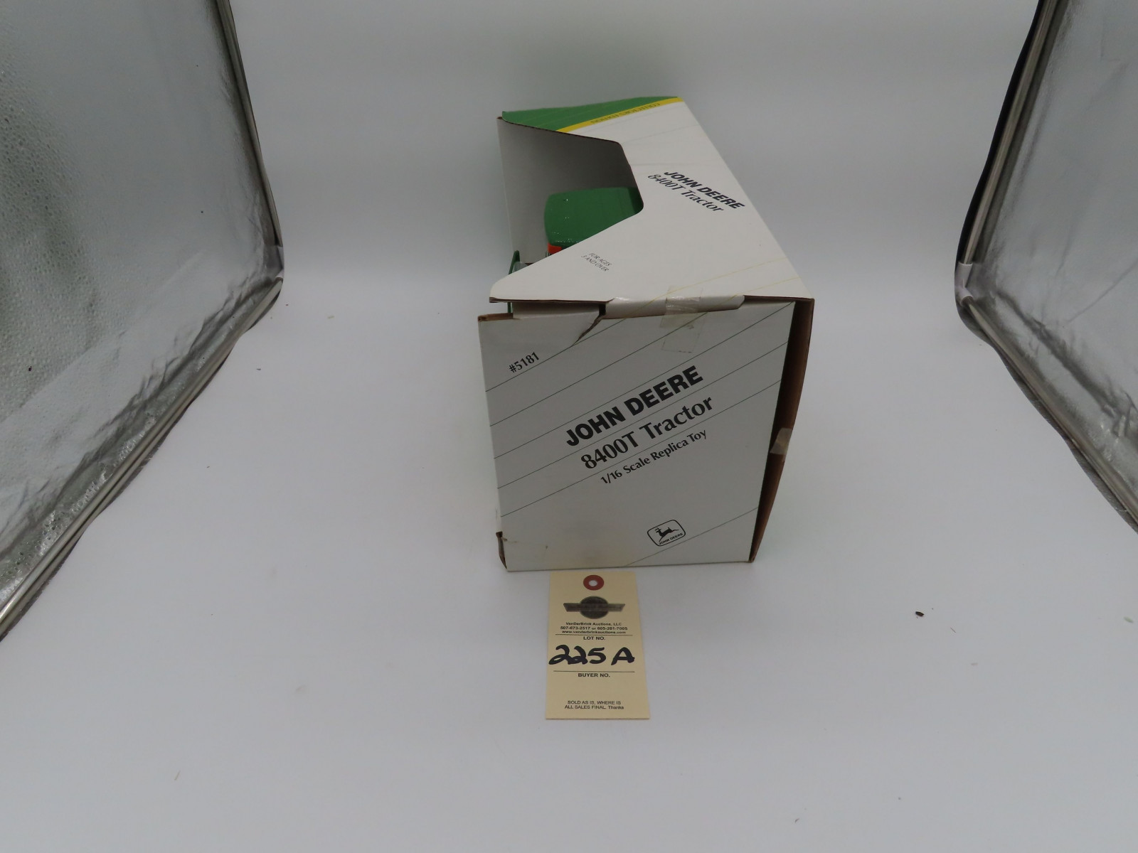 1998 Ertl for John Deere Collector's Edition 8400T Die-Cast Tractor 1/16th Scale NIB - Image 5