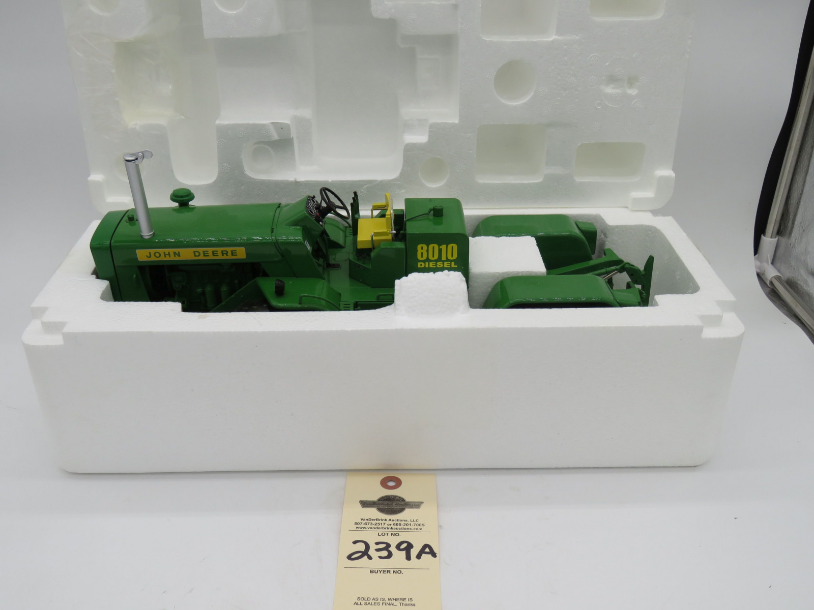 John Deere 8010 Conversion Ertl Metal Die Cast NIB - Image 1