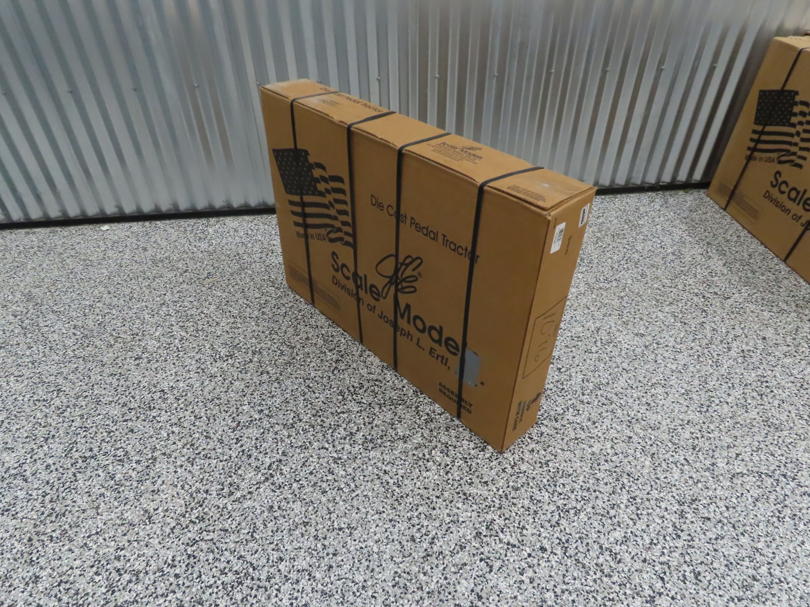 Scale Models by Ertl International 1026 Gold Demonstrator Pedal Tractor NIB - Image 1