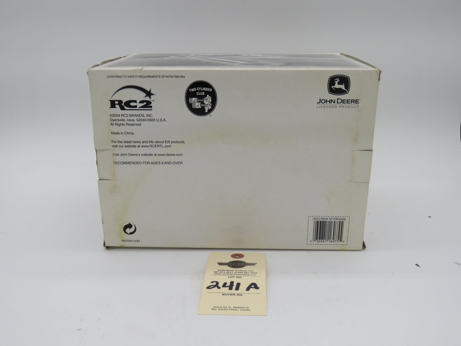 2004 RC2 Ertl John Deere model