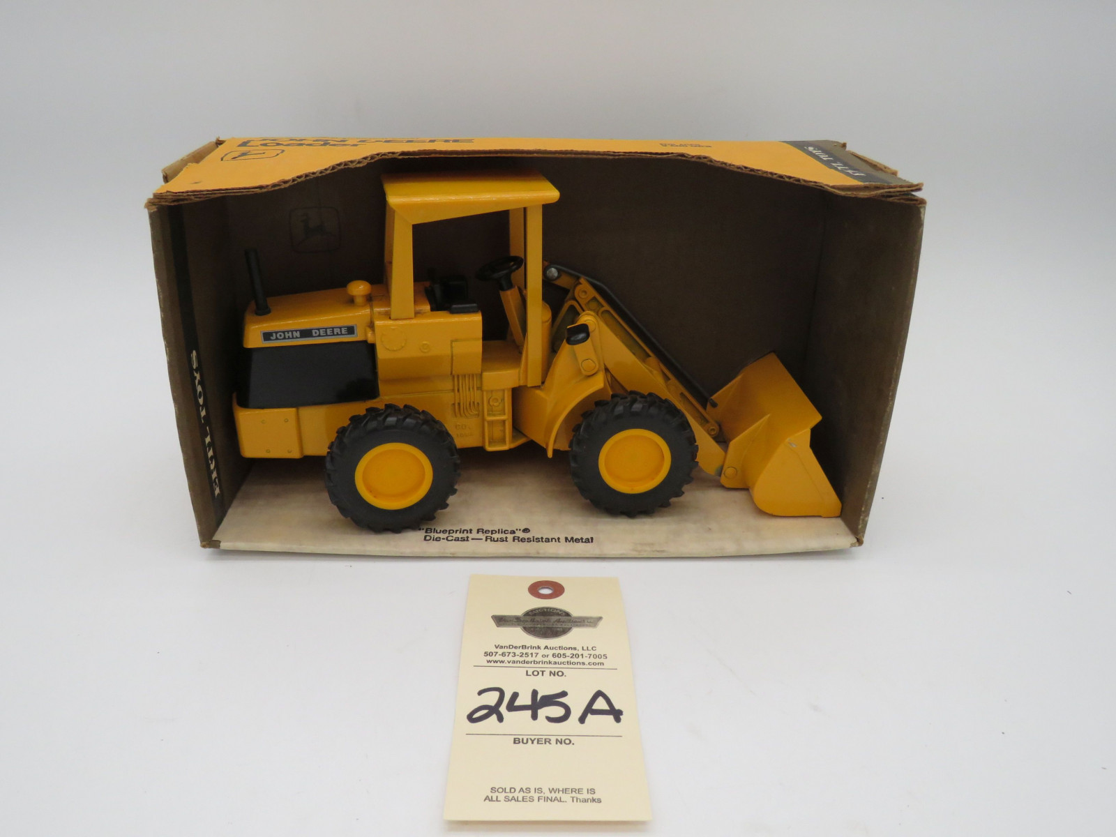 Ertl for John Deere Loader metal Die-Cast NIB D.Iowa Stock #507 1/16th Scale - Image 1