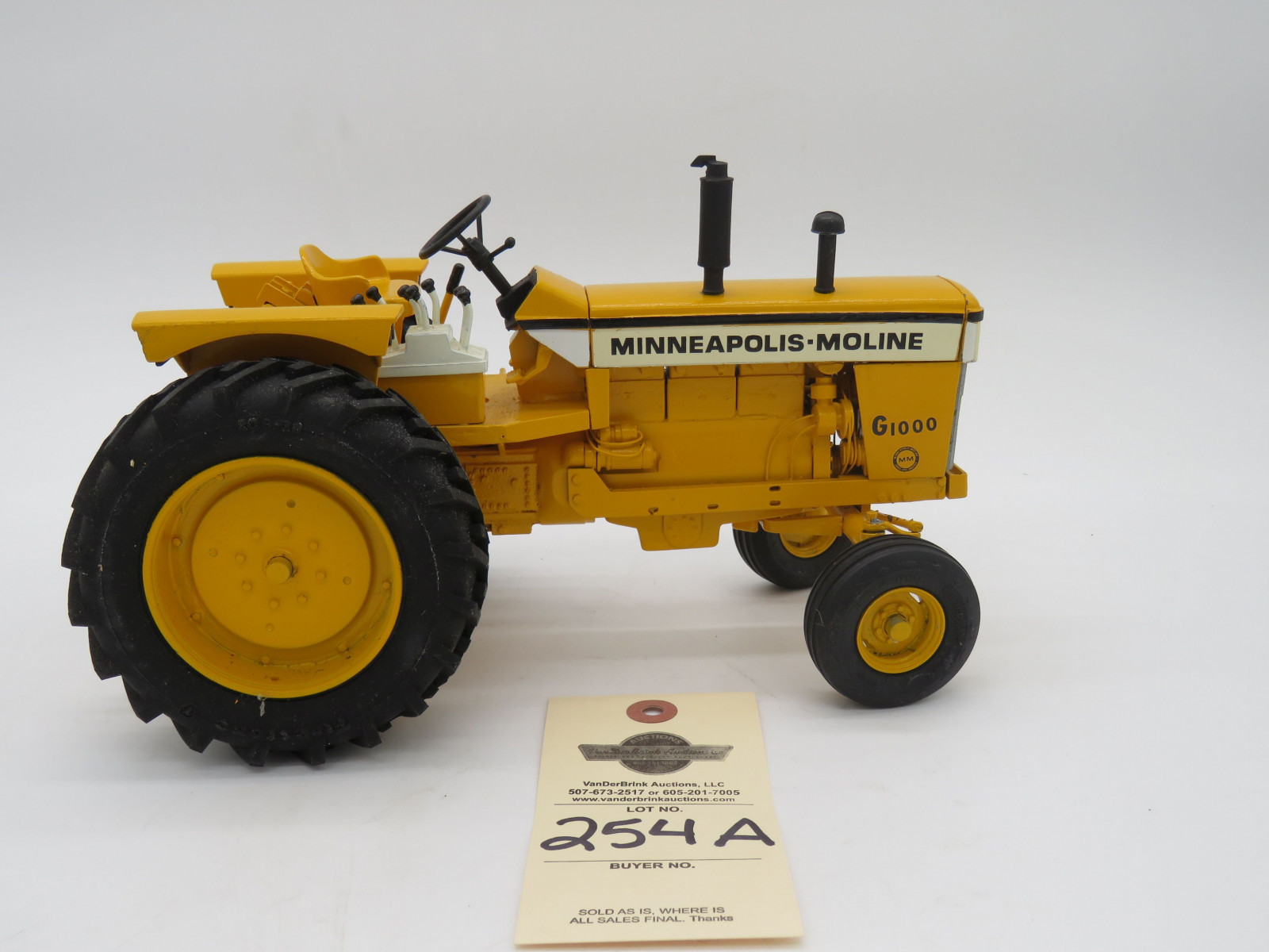 Minneapolis Moline G1000. Metal Die-Cast Tractor. No Box - Image 3