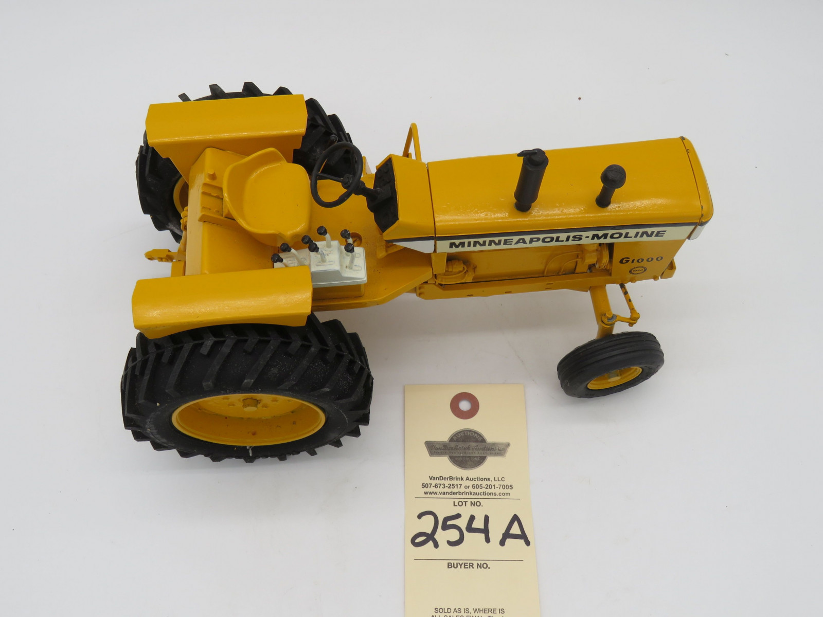 Minneapolis Moline G1000. Metal Die-Cast Tractor. No Box - Image 4