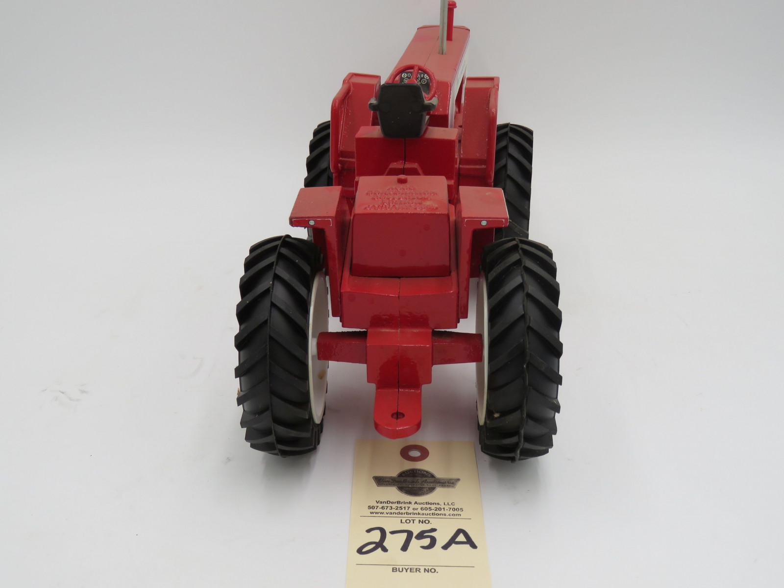 Plainsman A4T-1400 metal die-cast tractor. AGCO Corporation Collector Edition January 2000. No box. - Image 5