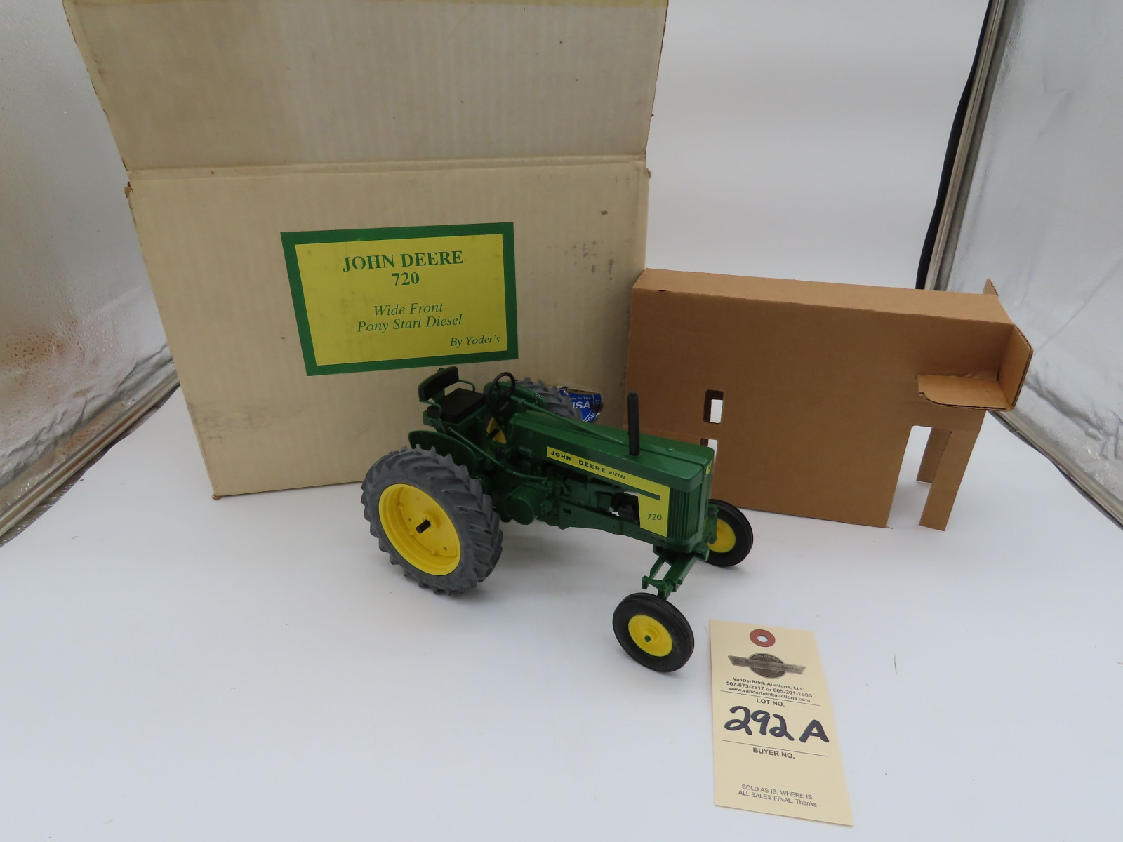 Yoder John Deere 720 Wide Front Pony Start Diesel In Opened Box - Image 1