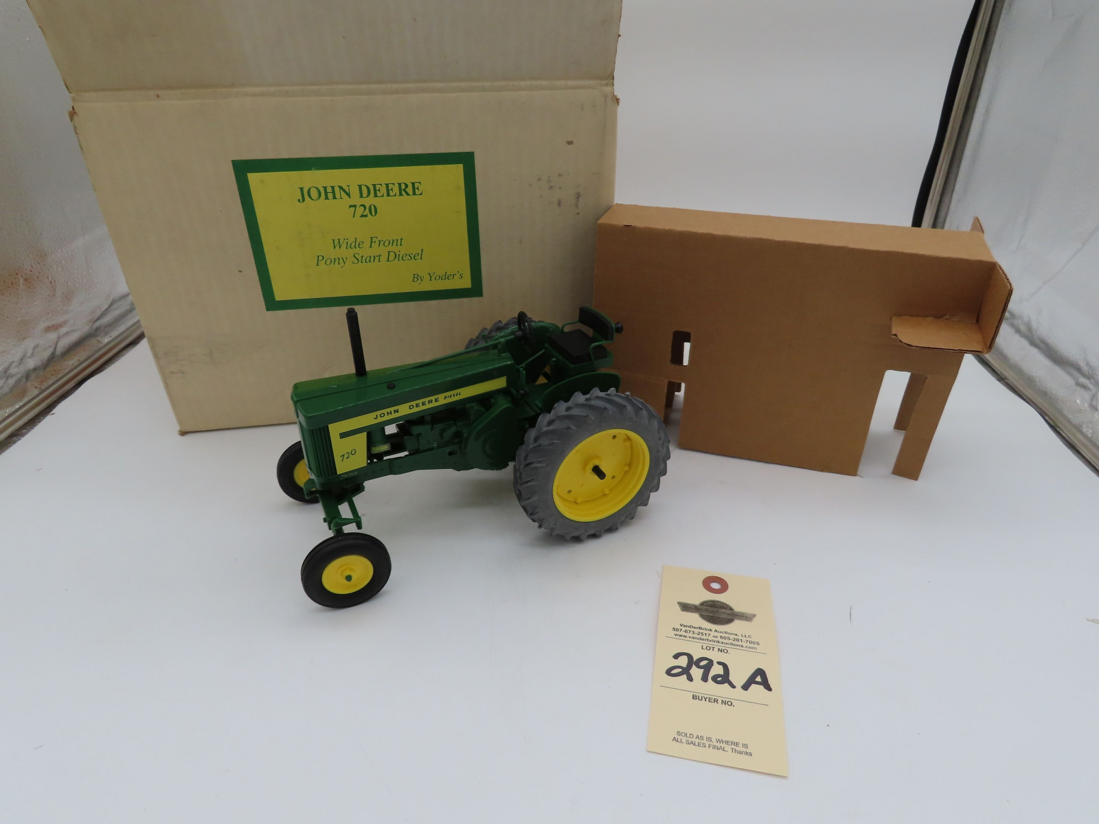 Yoder John Deere 720 Wide Front Pony Start Diesel In Opened Box - Image 2
