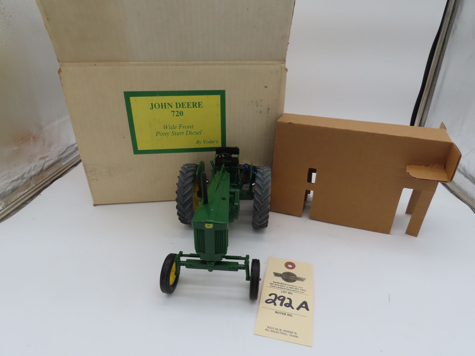 Yoder John Deere 720 Wide Front Pony Start Diesel In Opened Box - Image 3