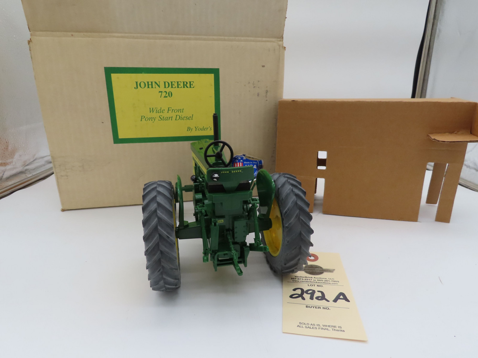 Yoder John Deere 720 Wide Front Pony Start Diesel In Opened Box - Image 4