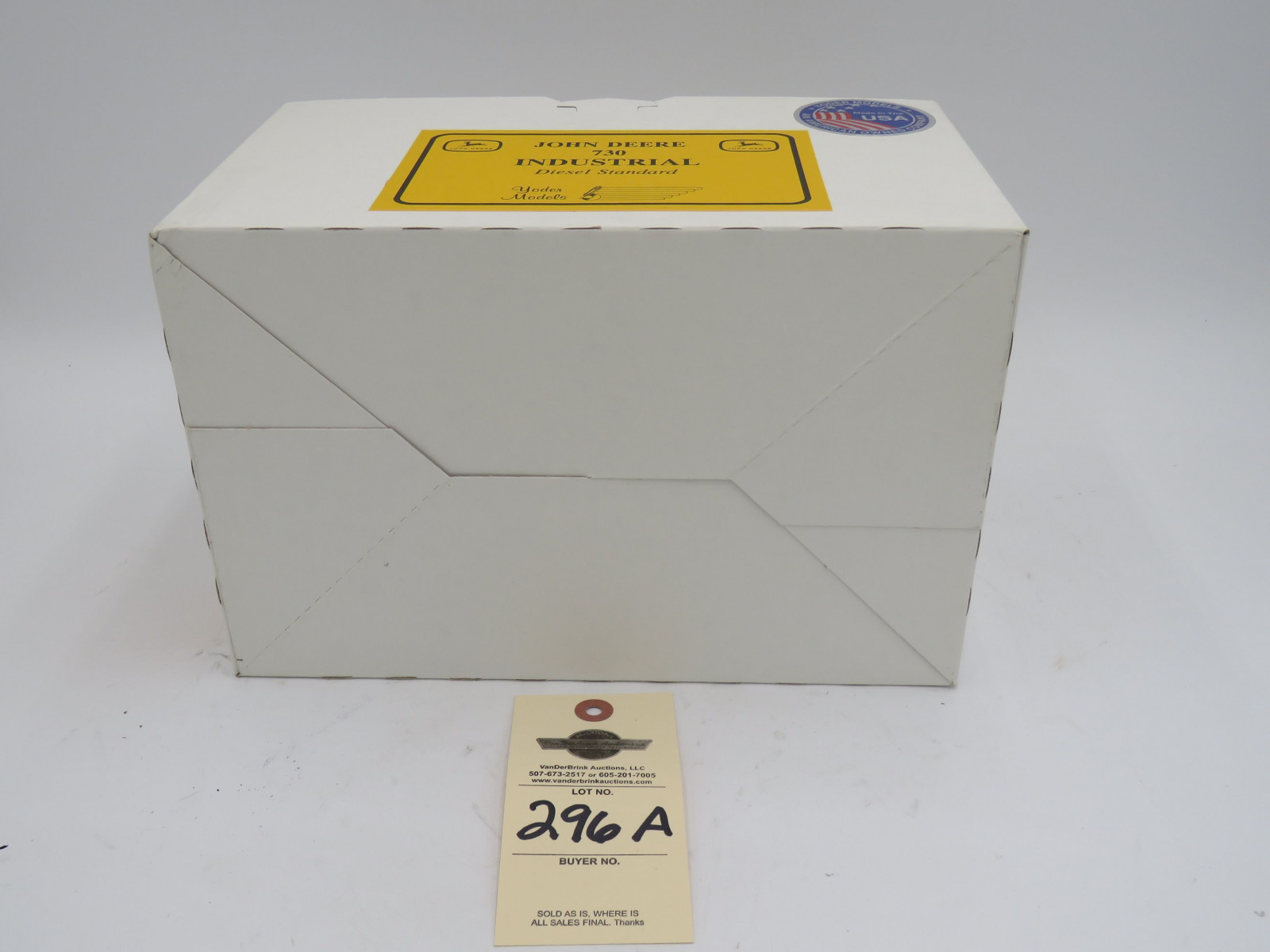 Yoder John Deere 730 Diesel Industrial Standard Tractor in Box Opened - Image 6