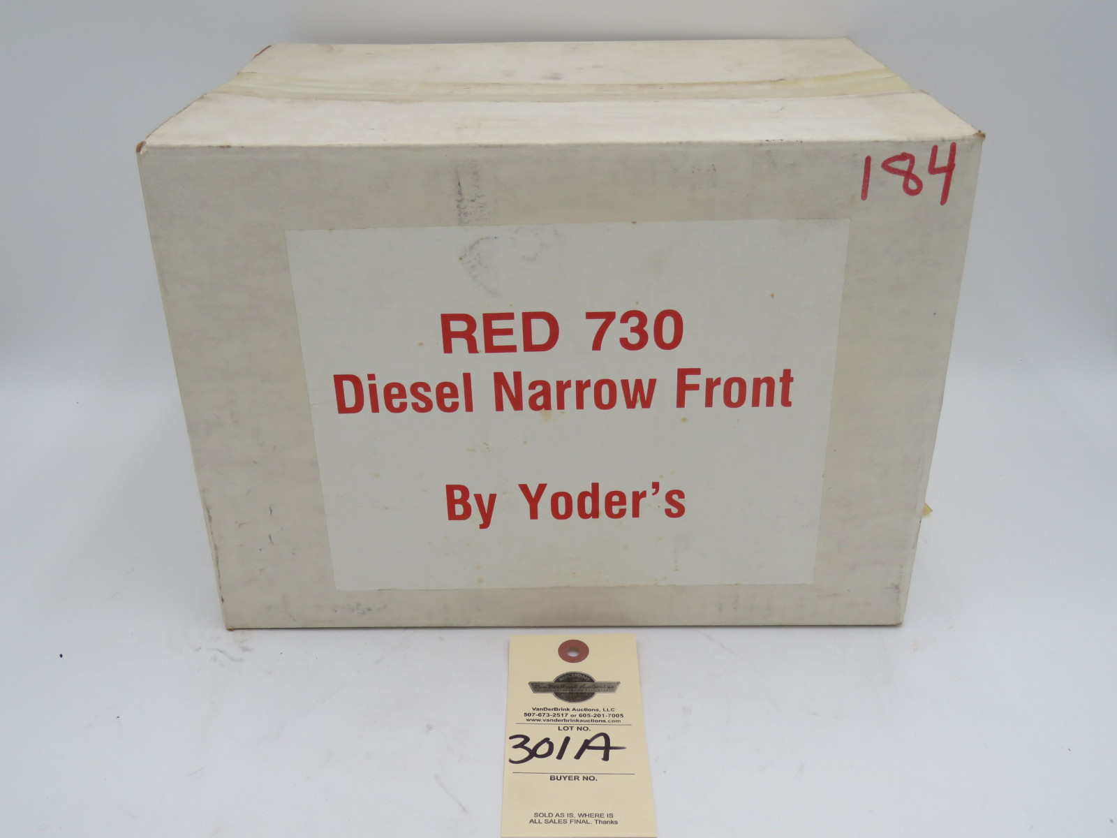 Yoder Red 730 John Deere Diesel Narrow Front NIB - Image 4