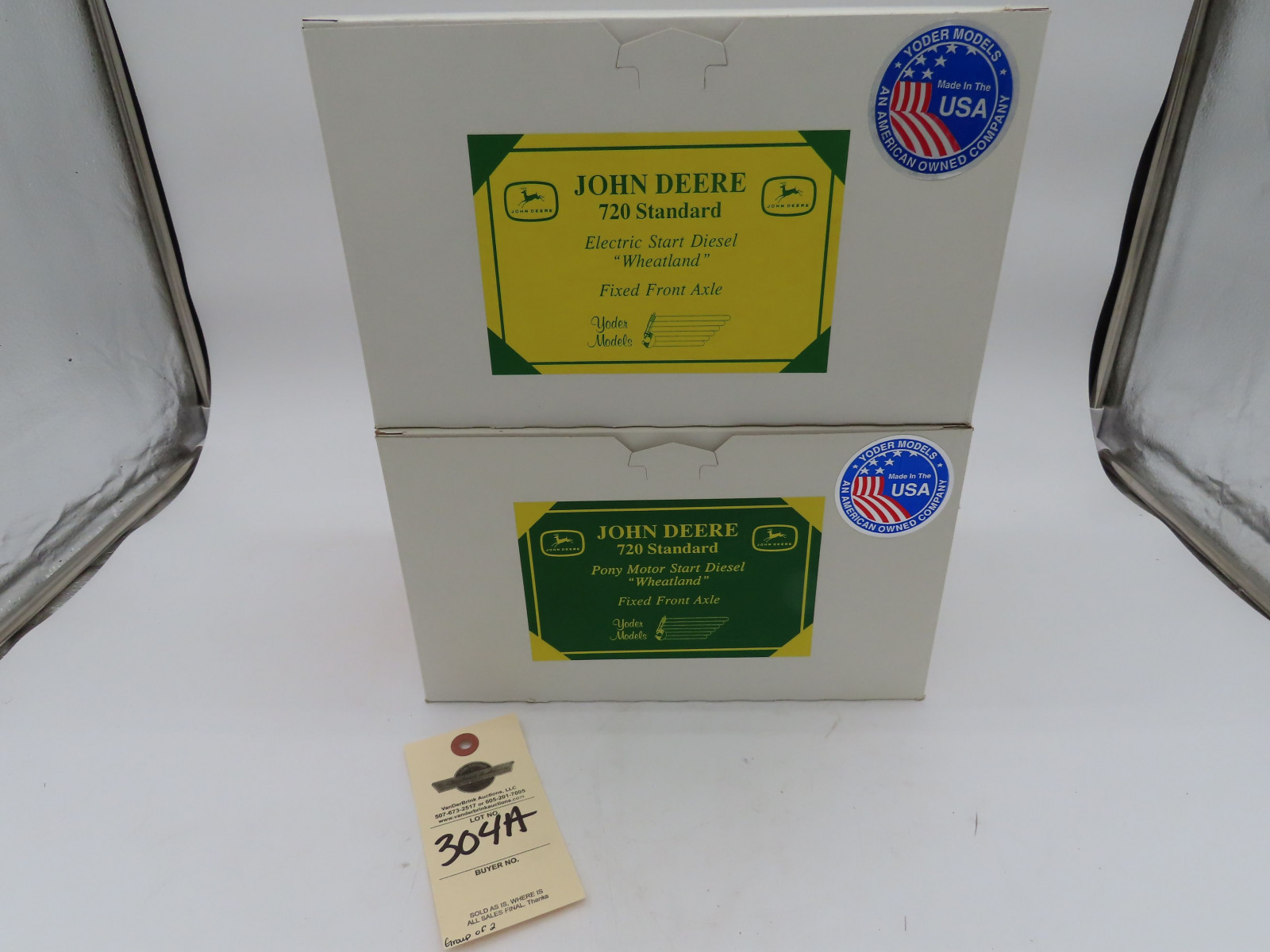 Yoder John Deere 720 Standard with electric startDiesel