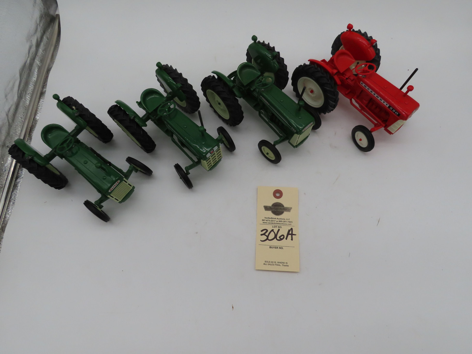 Yoder Group- 3 Yoder Oliver 550 Tractors and 1 Yoder cockshutt 550 Tractor No Boxes - Image 2