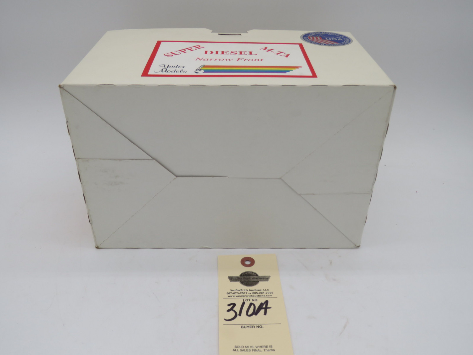 Yoder Super MTA Diesel Narrow Front tractor NIB - Image 5