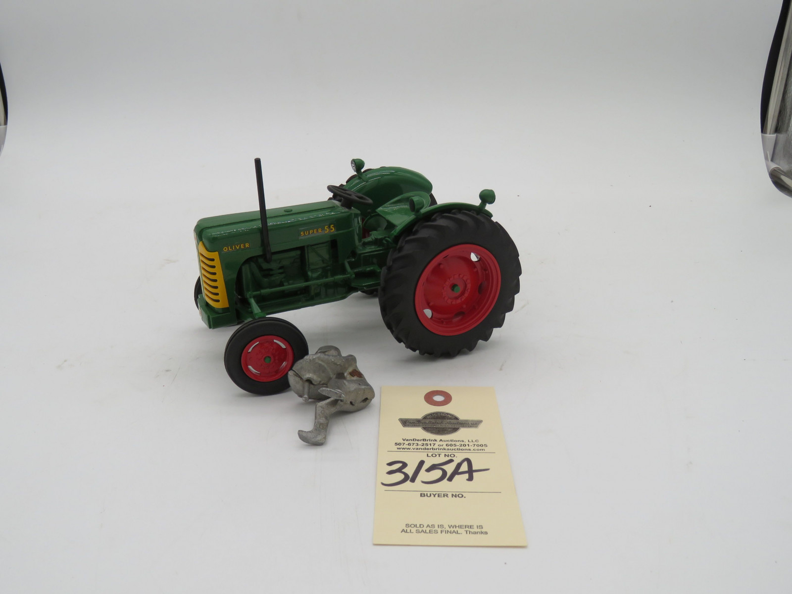Yoder Oliver Super 55 with red wheels No Box - Image 1
