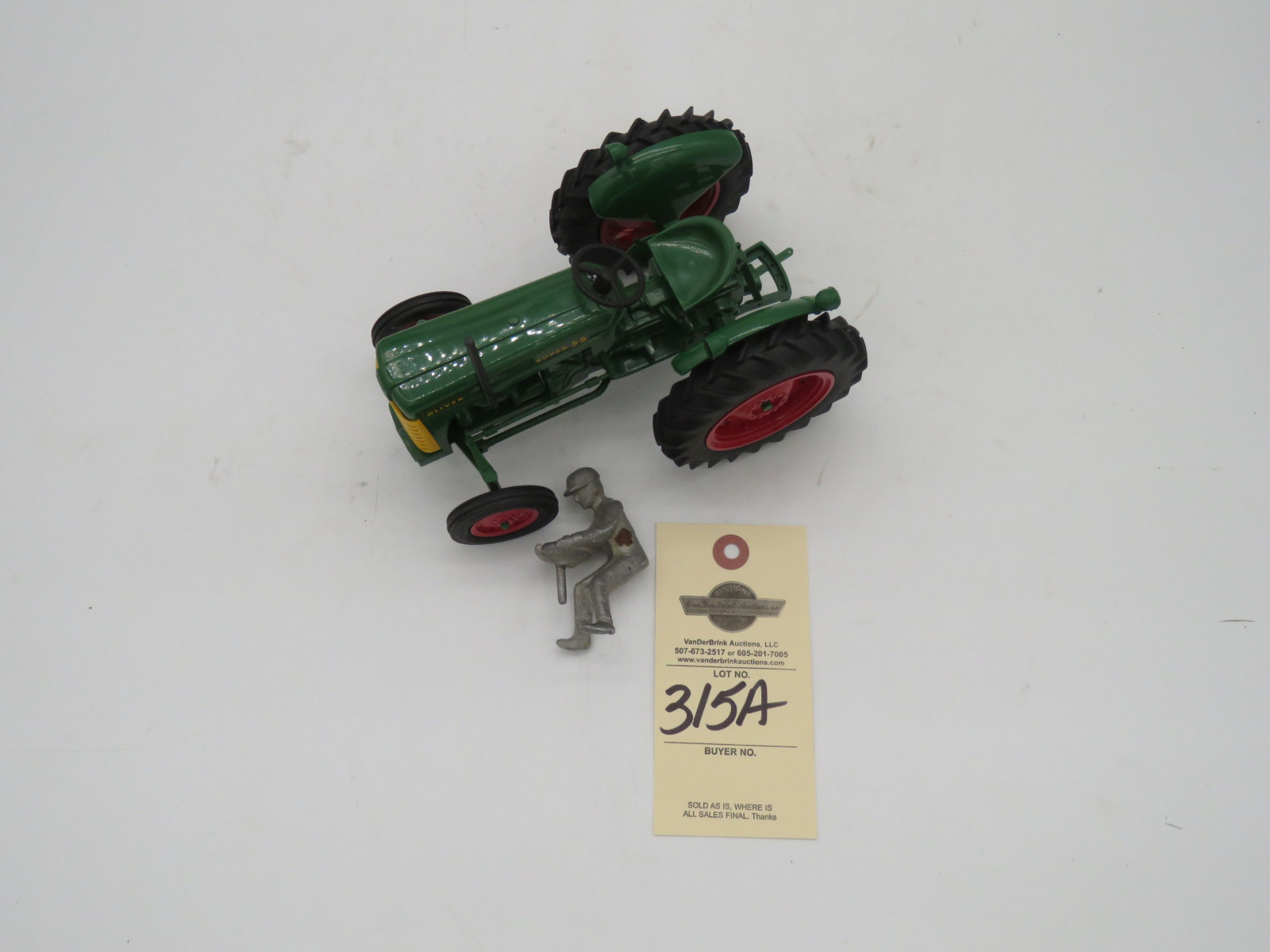 Yoder Oliver Super 55 with red wheels No Box - Image 2