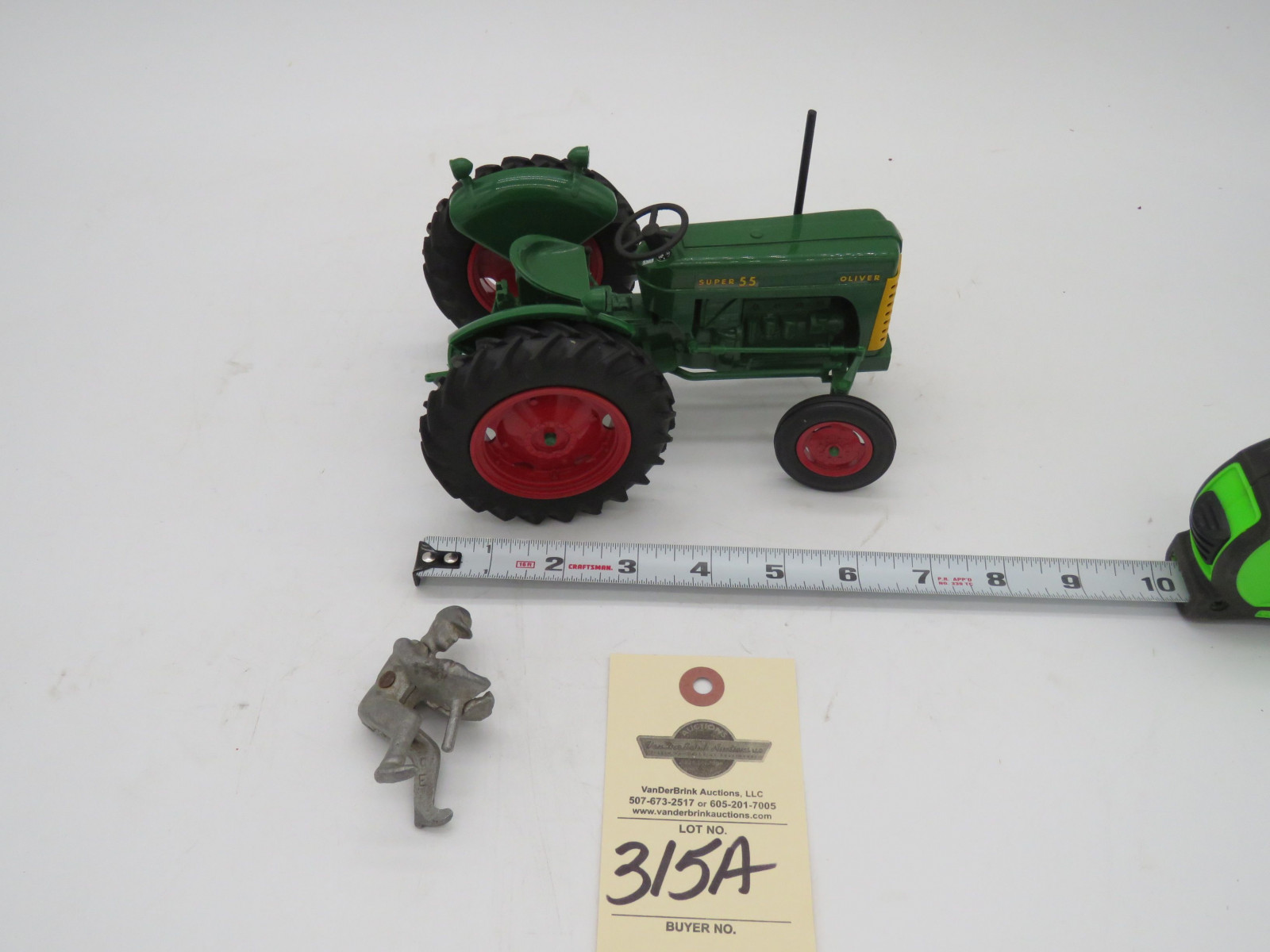 Yoder Oliver Super 55 with red wheels No Box - Image 3