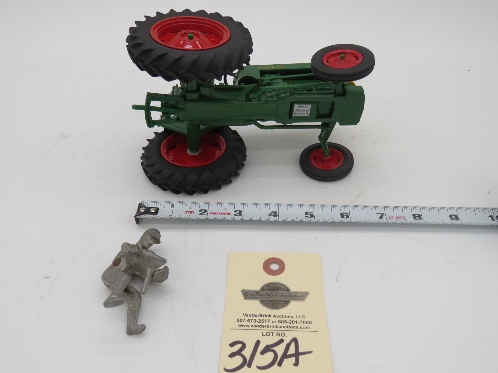 Yoder Oliver Super 55 with red wheels No Box - Image 4