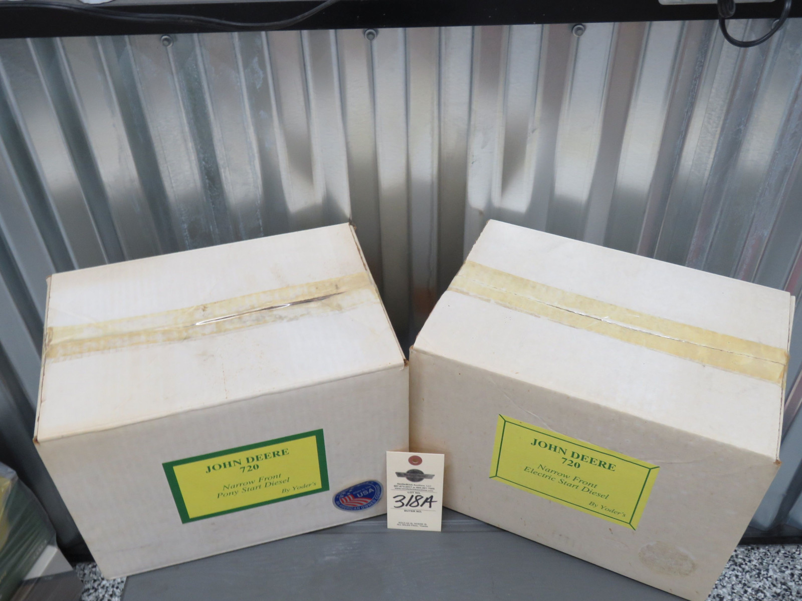 Yoder John Deere 720 Narrow Front Electric Start Diesel and Yoder John Deere 720 Narrow Front Pony Start Diesel both NIB - Image 3